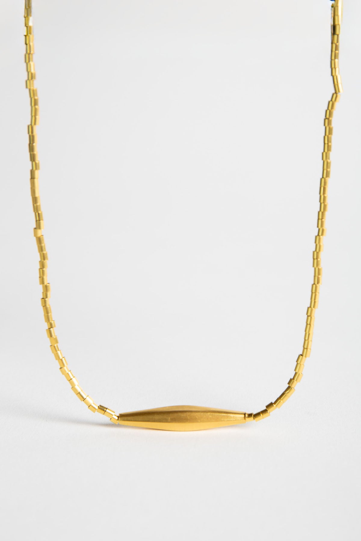 ELI HALILI | YELLOW GOLD RECTANGLE LINK NECKLACE