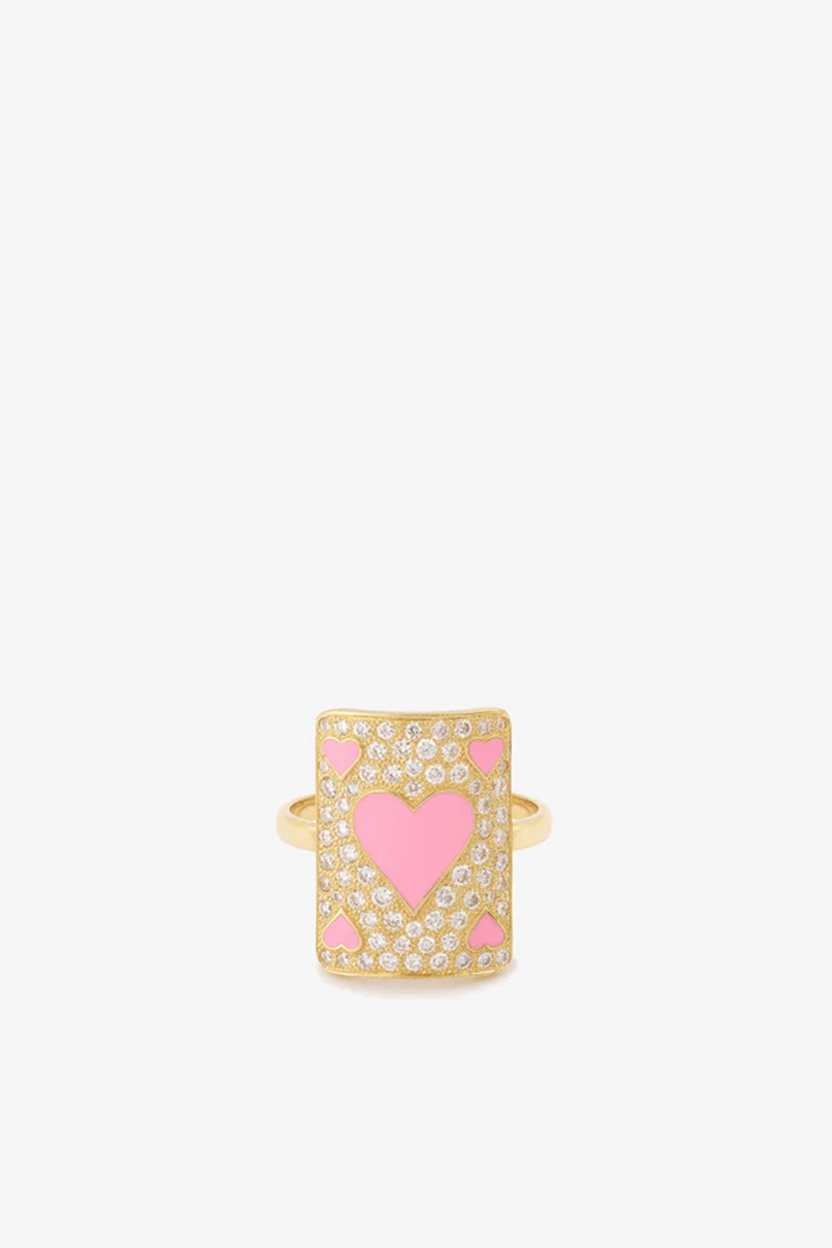 MYSTERYJOY | YELLOW GOLD & DIAMOND MEDIUM BUBBLE ÂME RING
