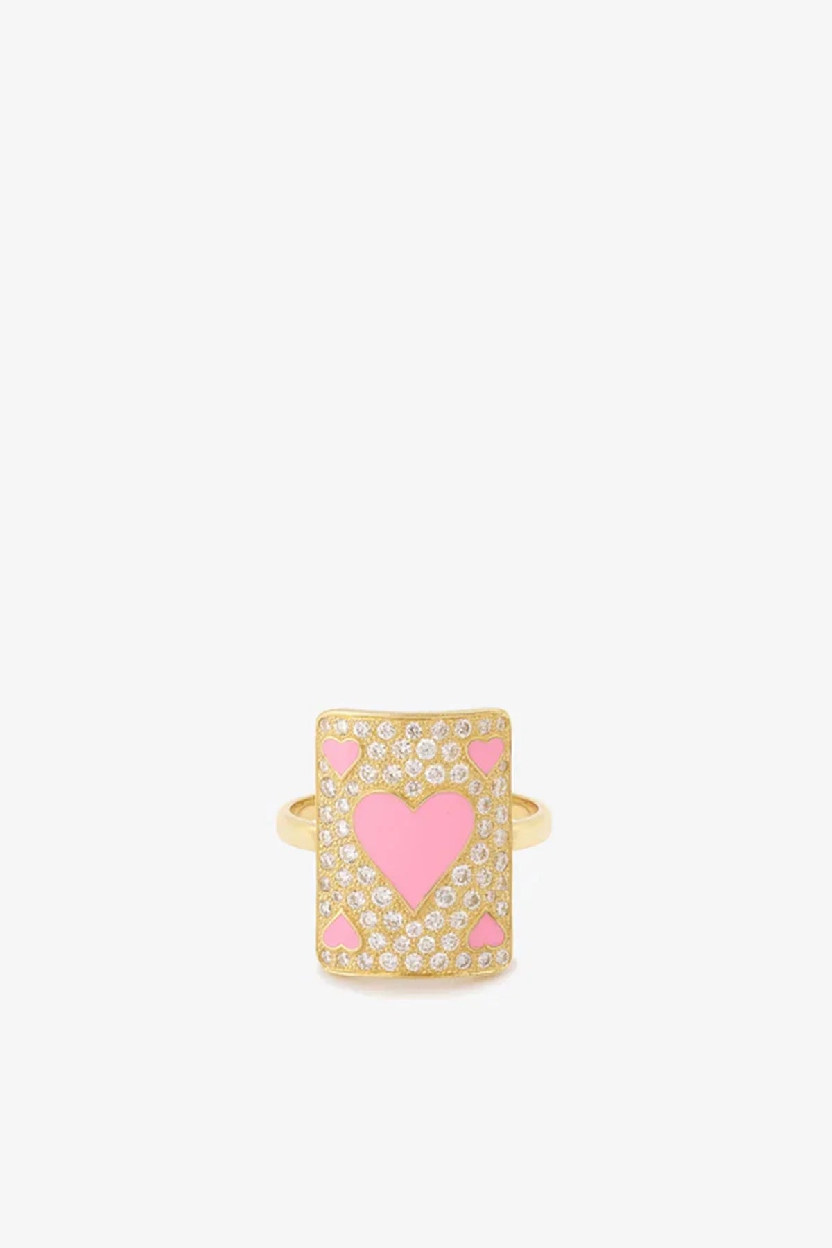 MYSTERYJOY | YELLOW GOLD & DIAMOND MEDIUM BUBBLE ÂME RING