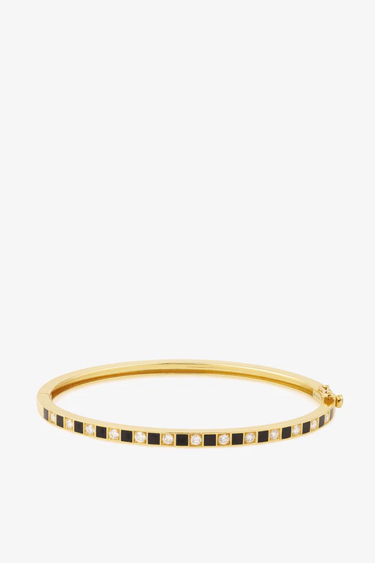 MYSTERYJOY | YELLOW GOLD & DIAMOND ILLUSION BRACELET