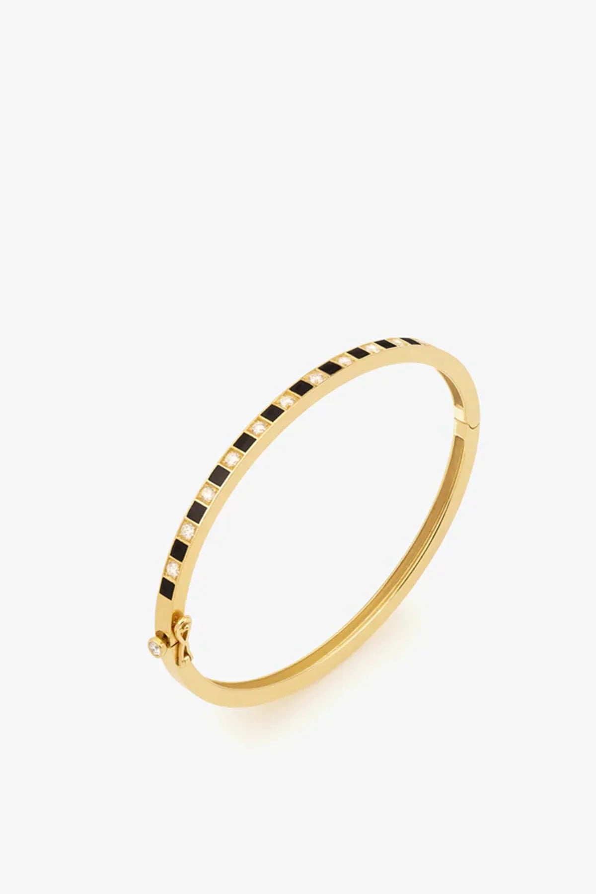 MYSTERYJOY | YELLOW GOLD & DIAMOND ILLUSION BRACELET