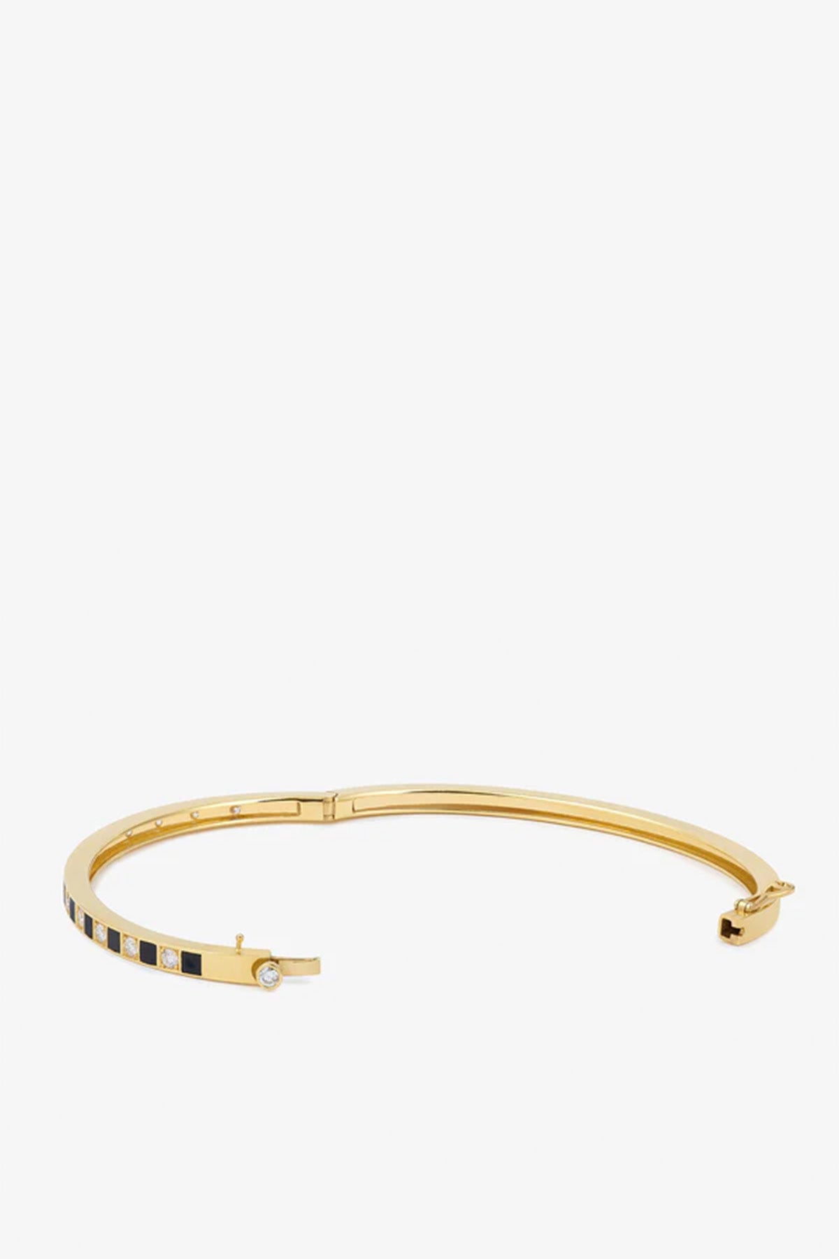MYSTERYJOY | YELLOW GOLD & DIAMOND ILLUSION BRACELET