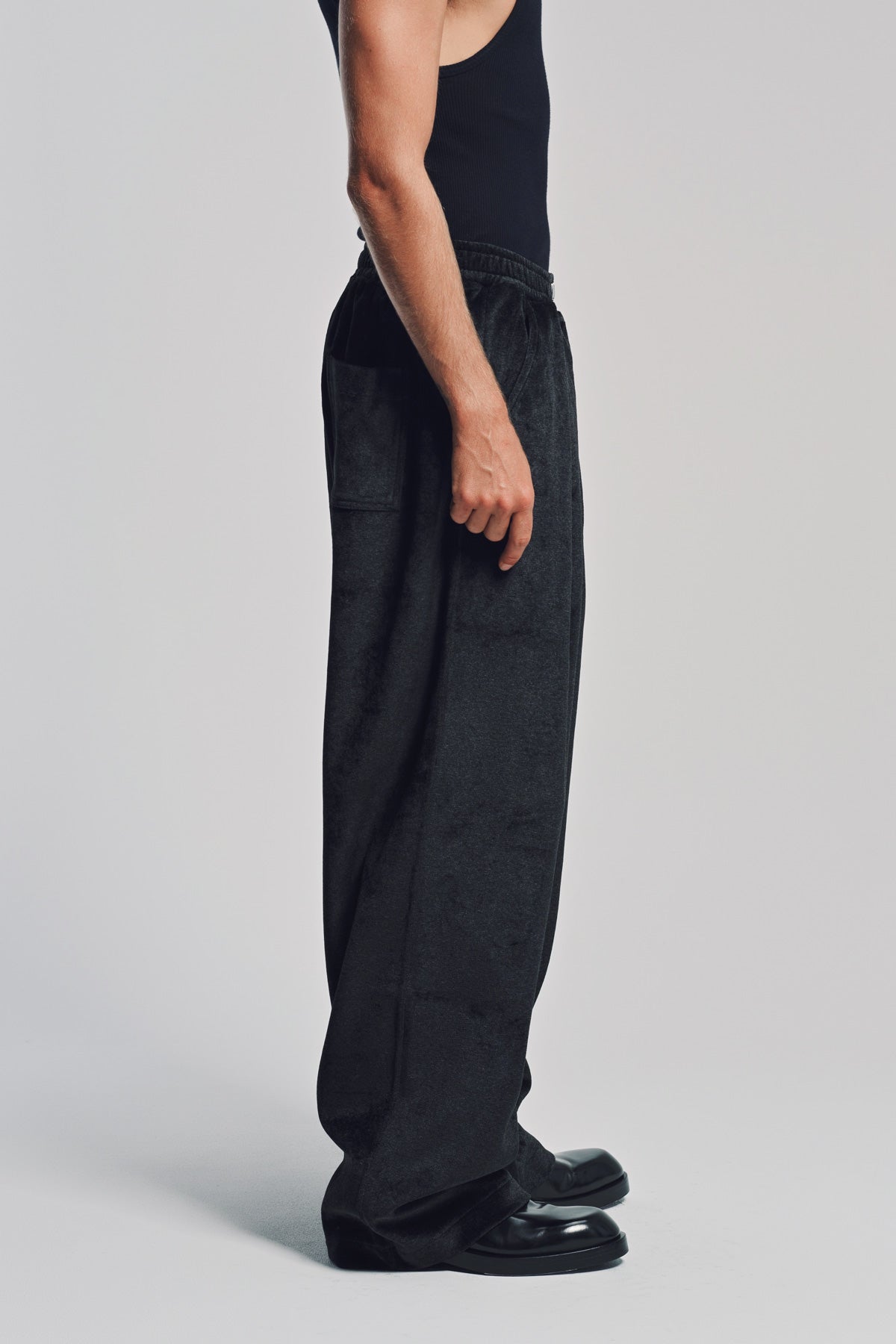 LOUIS GABRIEL NOUCHI | VELVET SWEATPANTS