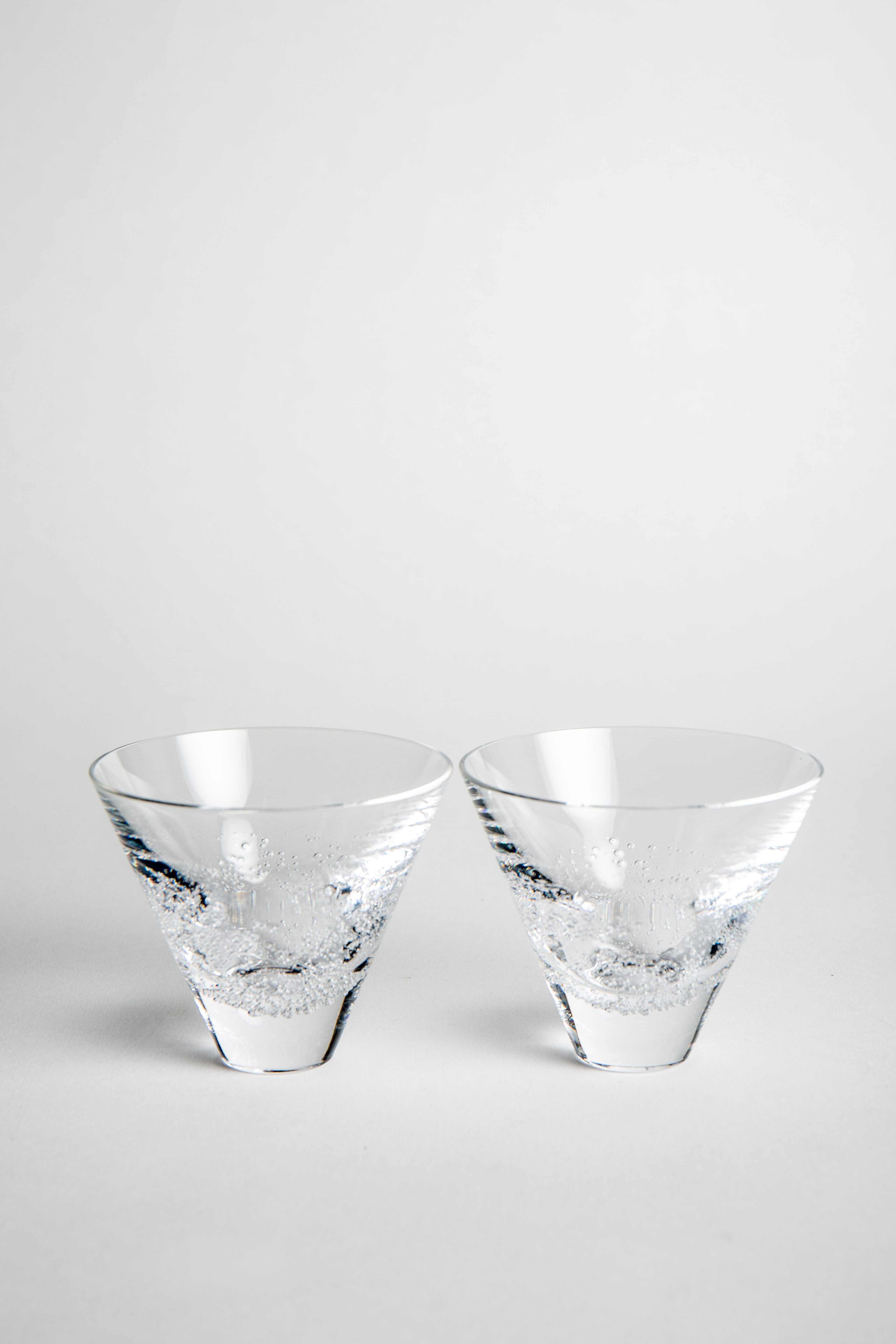 MAXFIELD PRIVATE COLLECTION | WIDE A WA GLASSES, SET OF TWO