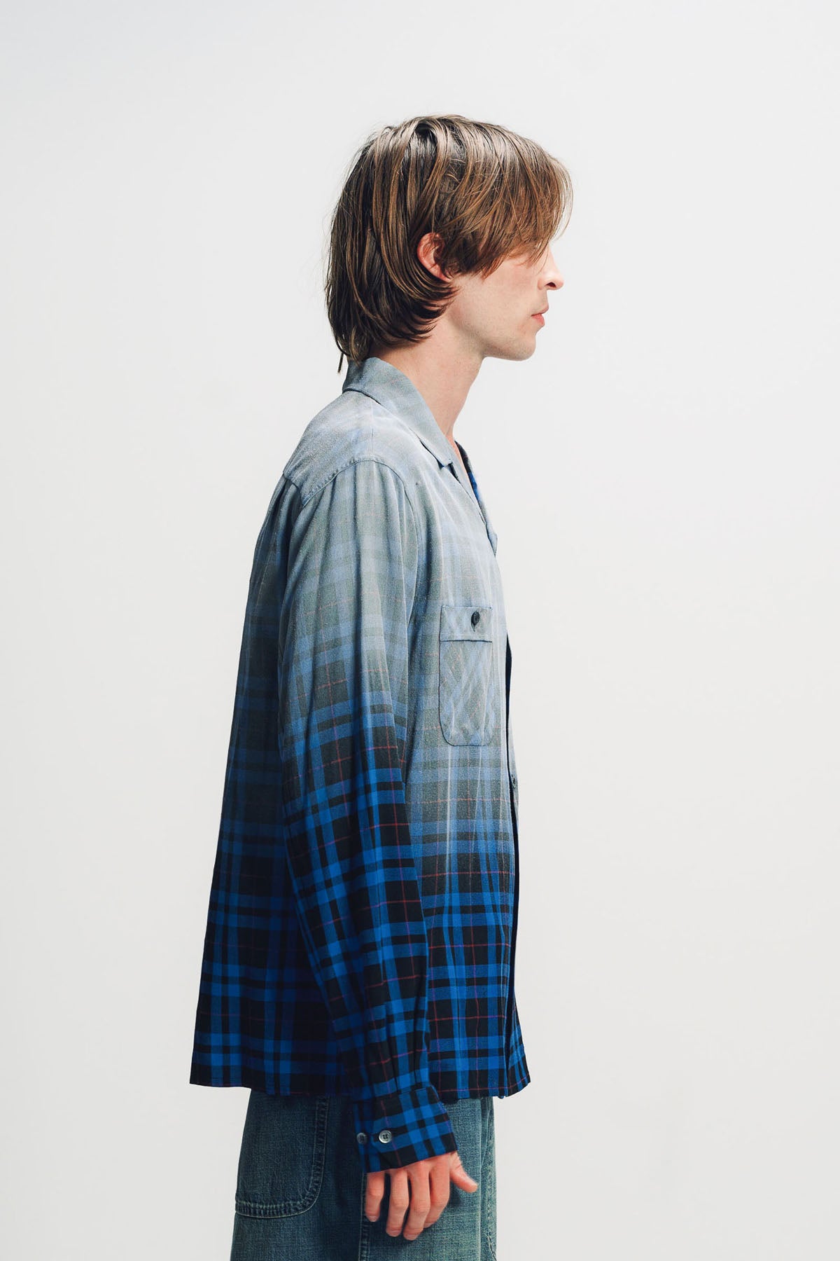 MAISON MARGIELA | GRADIENT CHECK SHIRT