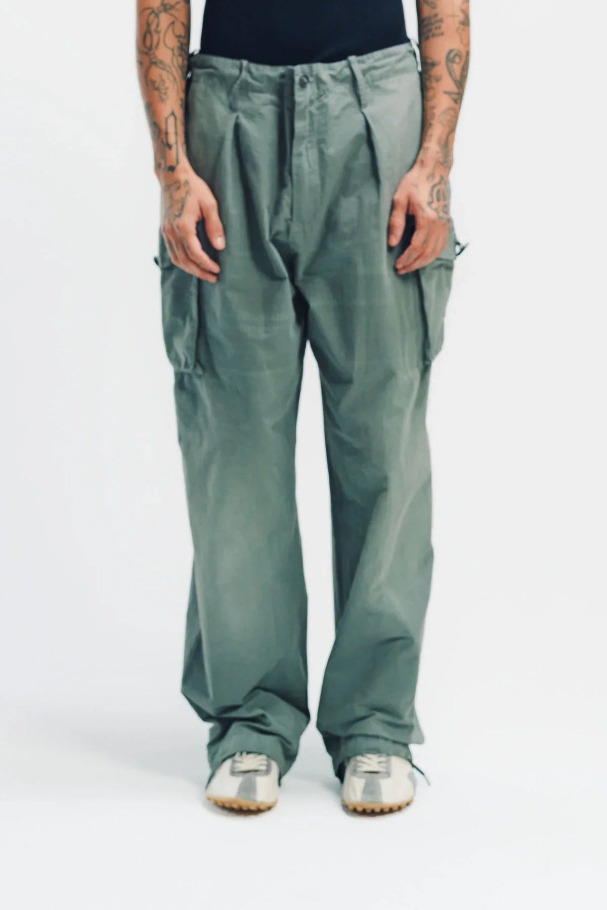 MAISON MARGIELA | COTTON BLEND CARGO PANTS