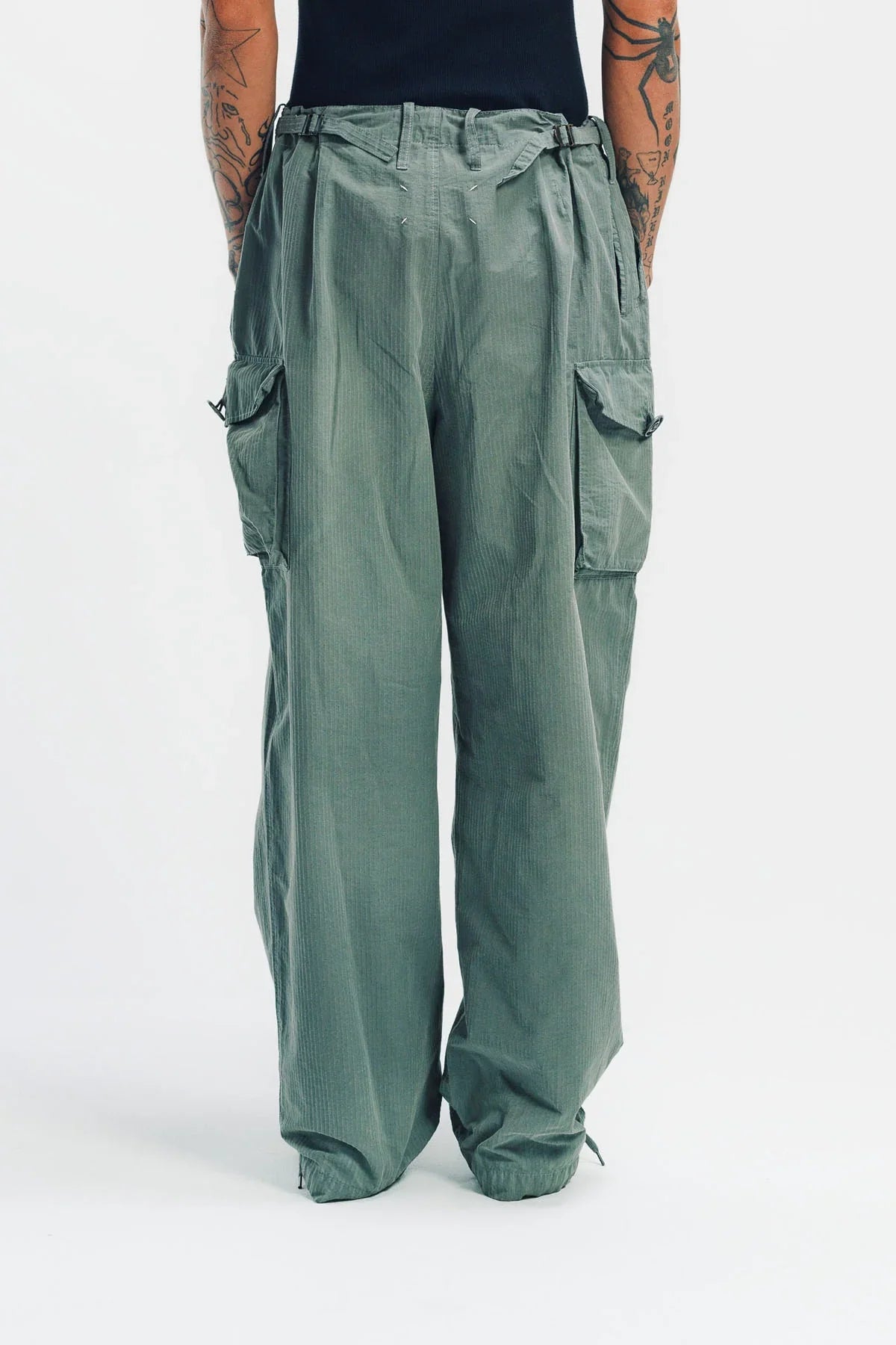 MAISON MARGIELA | COTTON BLEND CARGO PANTS