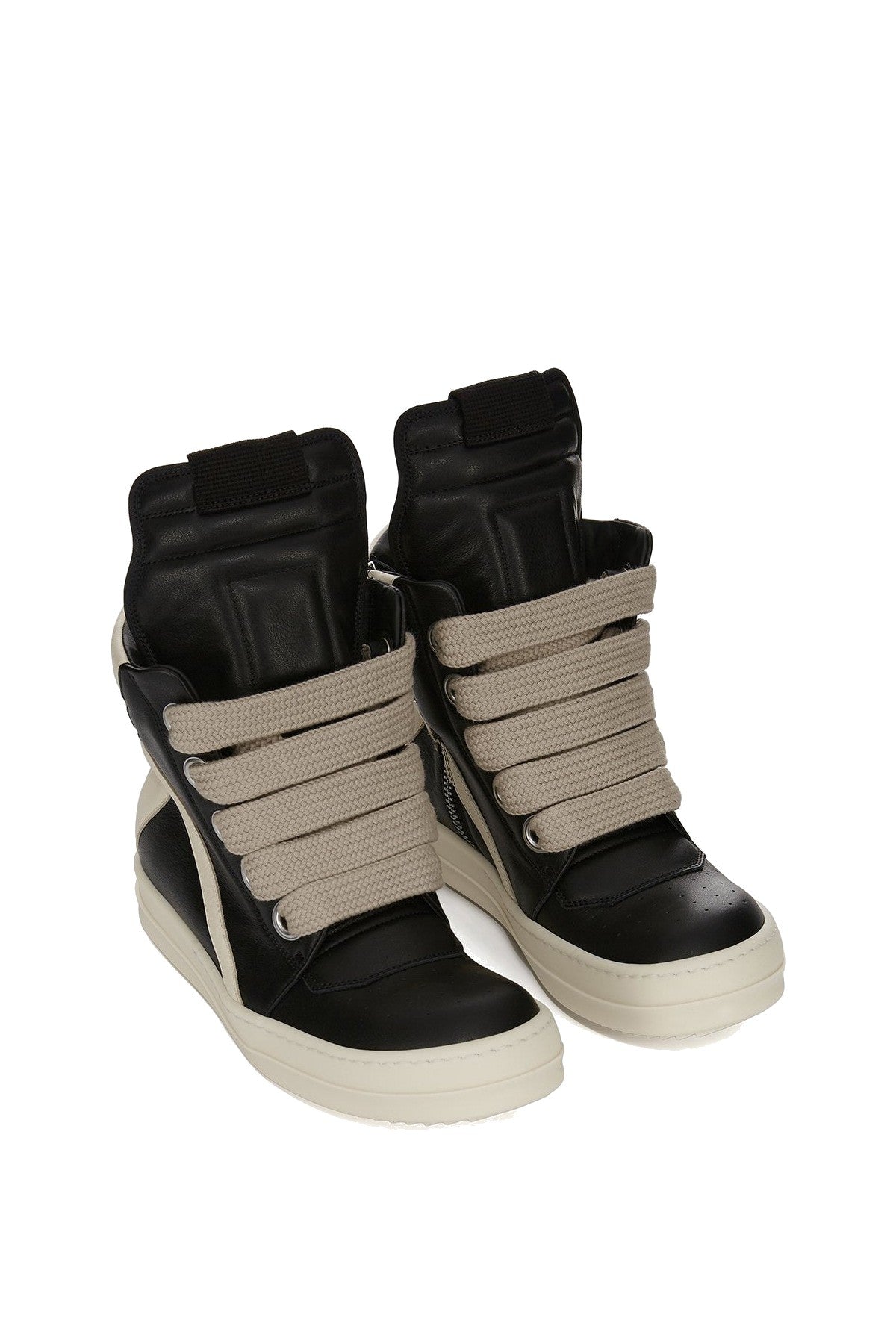 RICK OWENS | JUMBOLACE GEOBASKET SNEAKERS