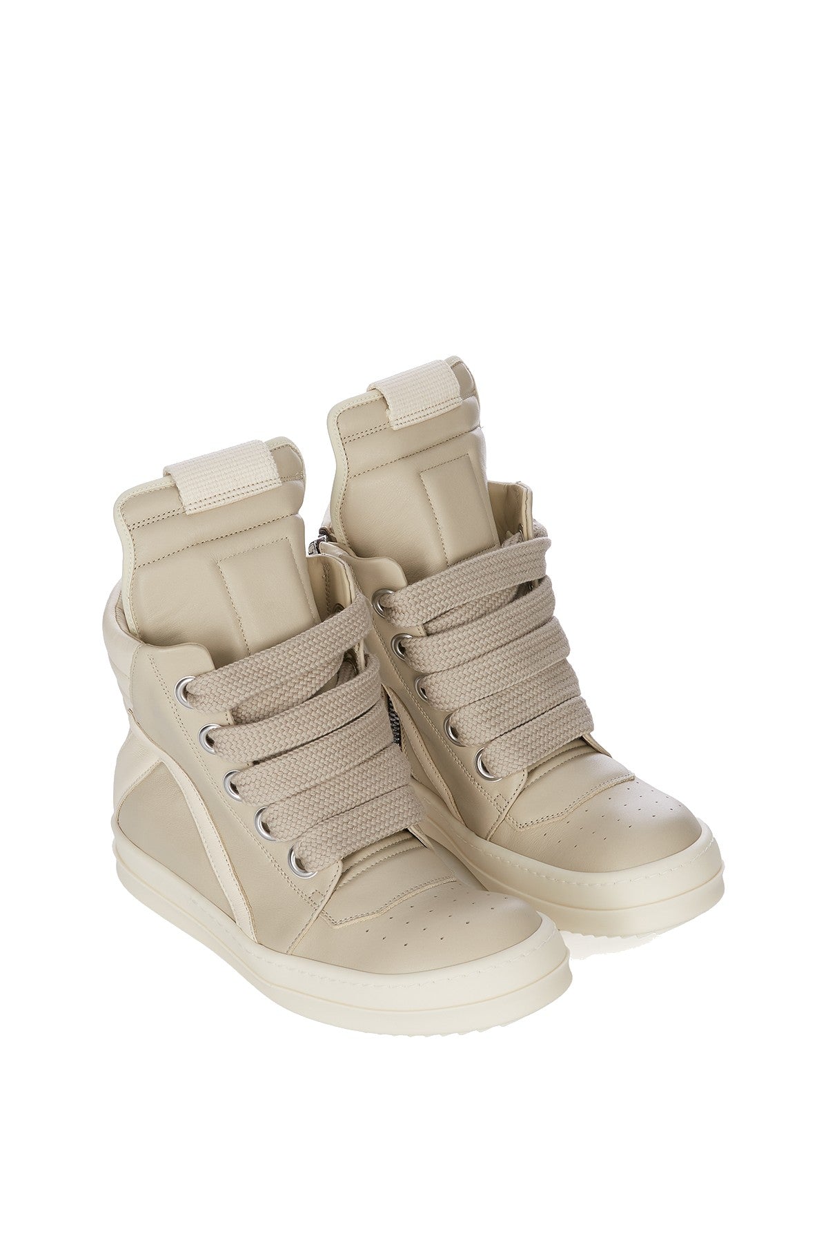 RICK OWENS | JUMBOLACE GEOBASKET SNEAKERS