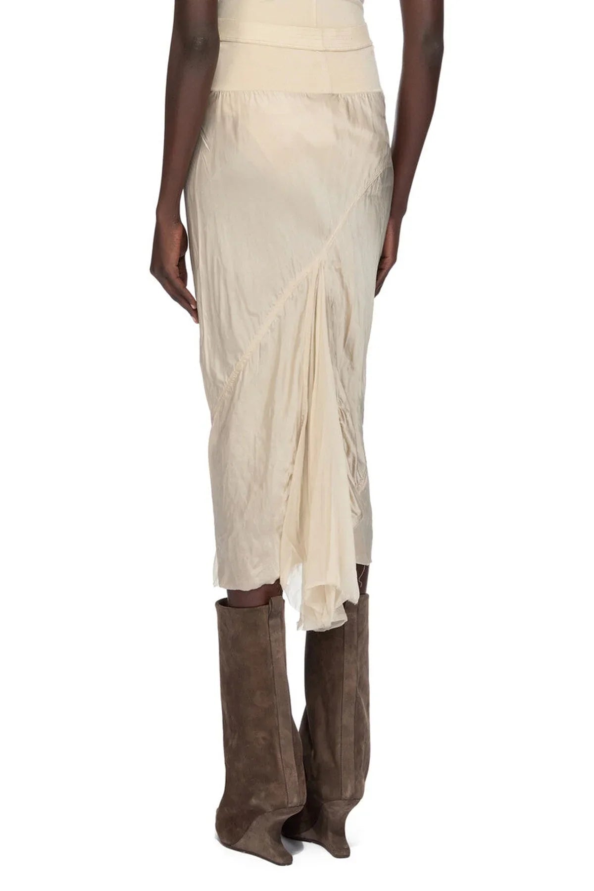 RICK OWENS | A LINE BIAS SKIRT