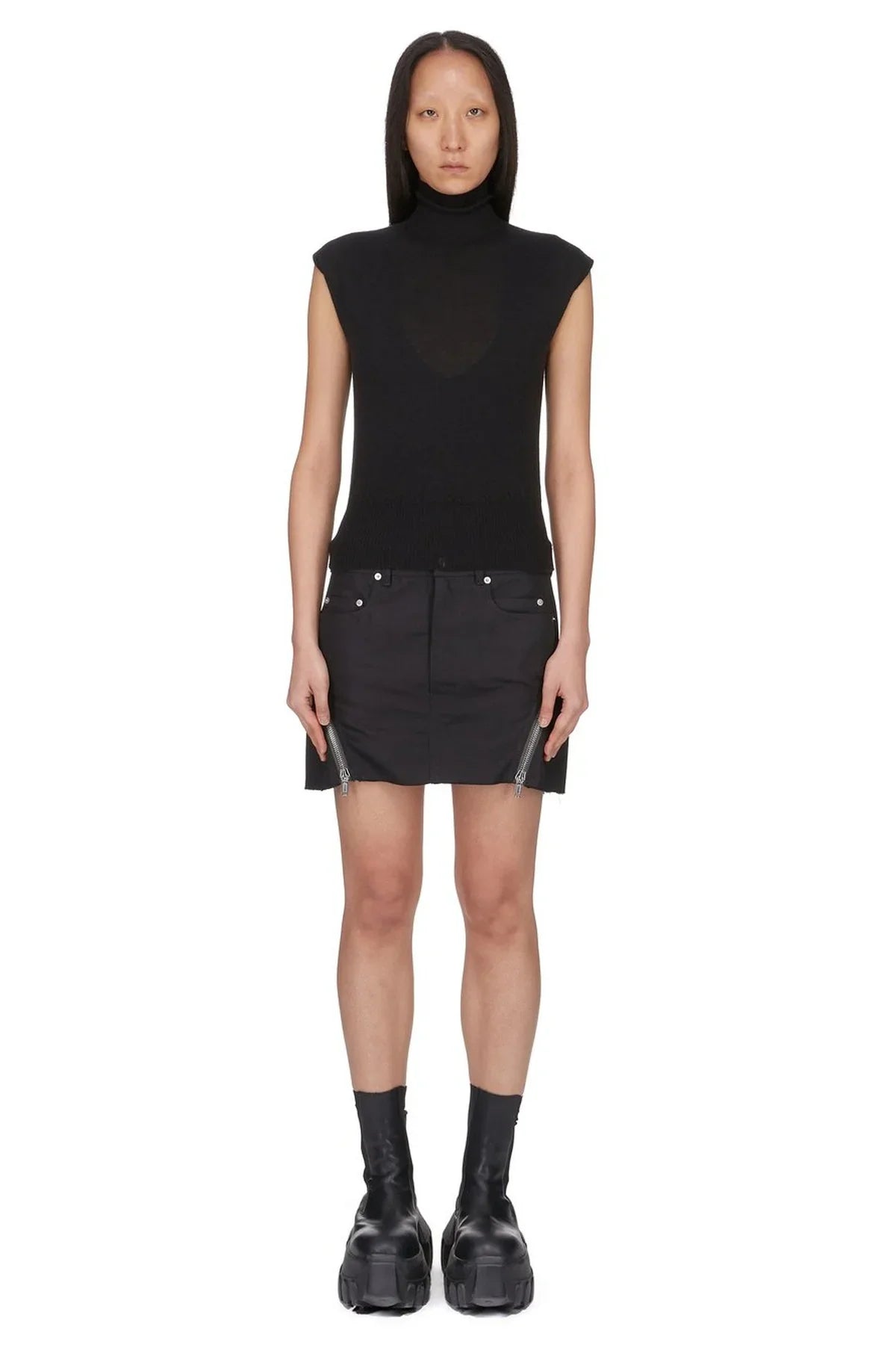 RICK OWENS | BOLAN BANANA MINI SKIRT