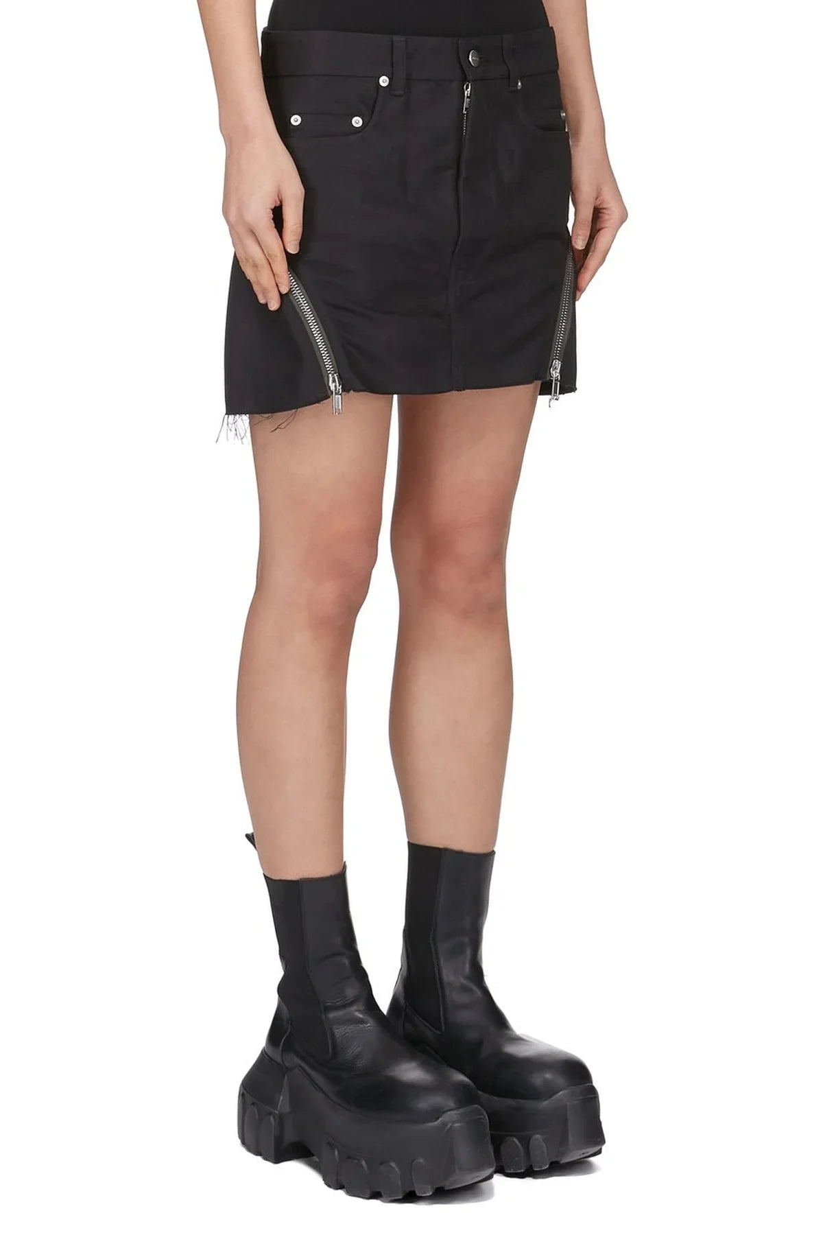 RICK OWENS | BOLAN BANANA MINI SKIRT