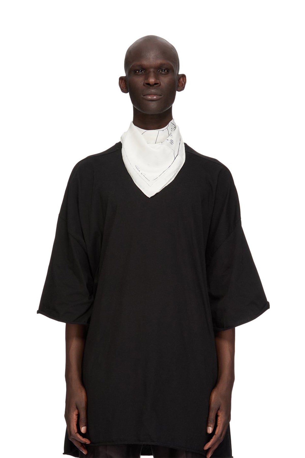 RICK OWENS | PRINTED ASTRO 70X70 SCARF