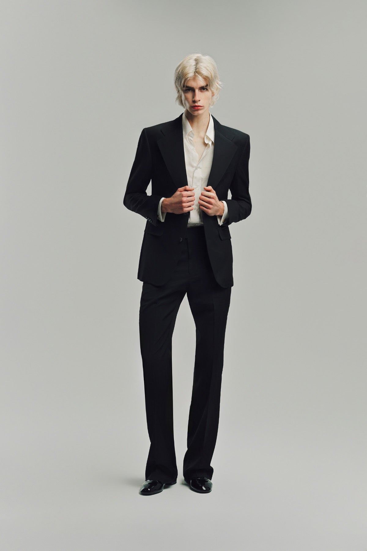 KYOSUKE KUNIMOTO | NOIR NOTCHED LAPEL JACKET