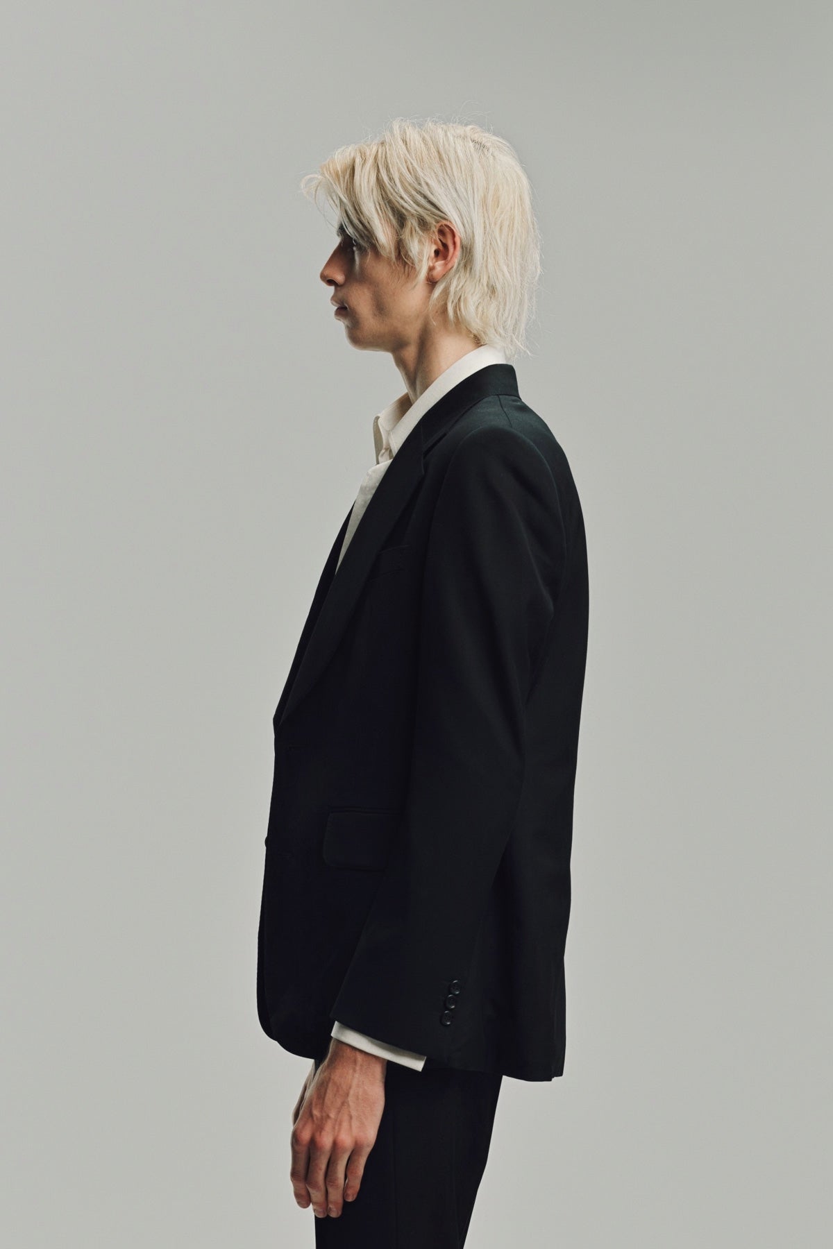 KYOSUKE KUNIMOTO | NOIR NOTCHED LAPEL JACKET