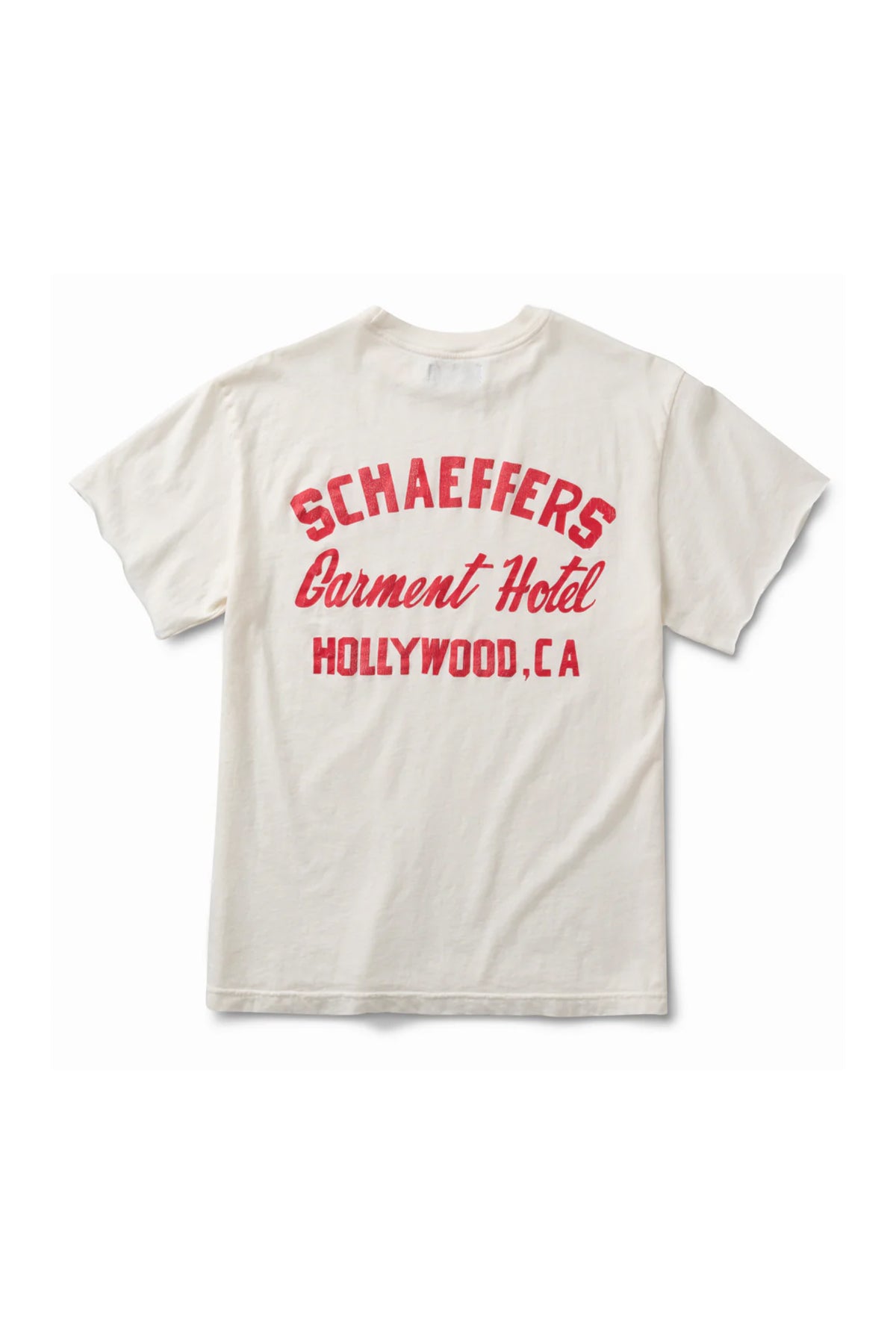 SCHAEFFER'S GARMENT HOTEL | WHITE CYCLE RAW TEE