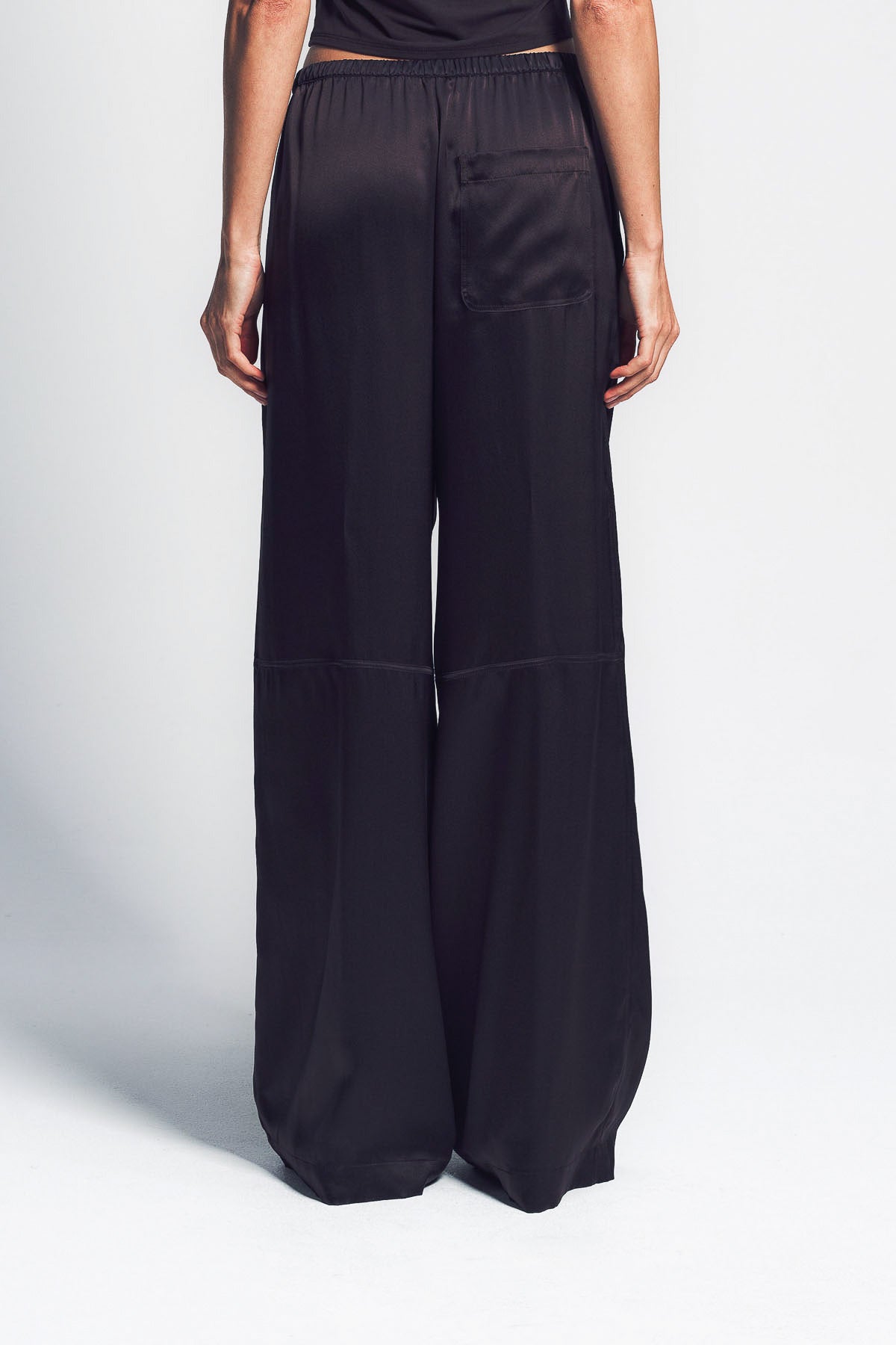 SABLYN | LEXI LOWER RISE RELAXED SILK PANTS