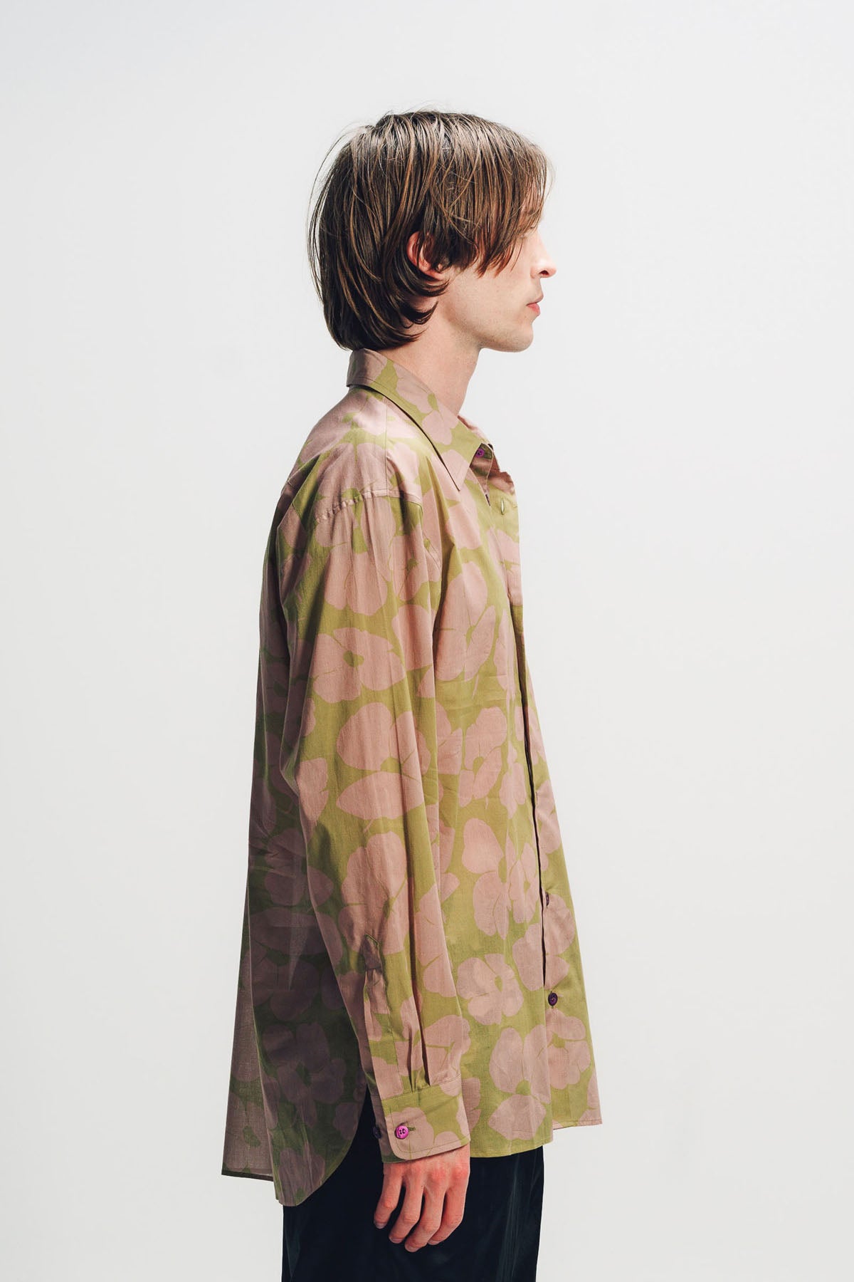 DRIES VAN NOTEN | PRINTED LONG SLEEVE SHIRT
