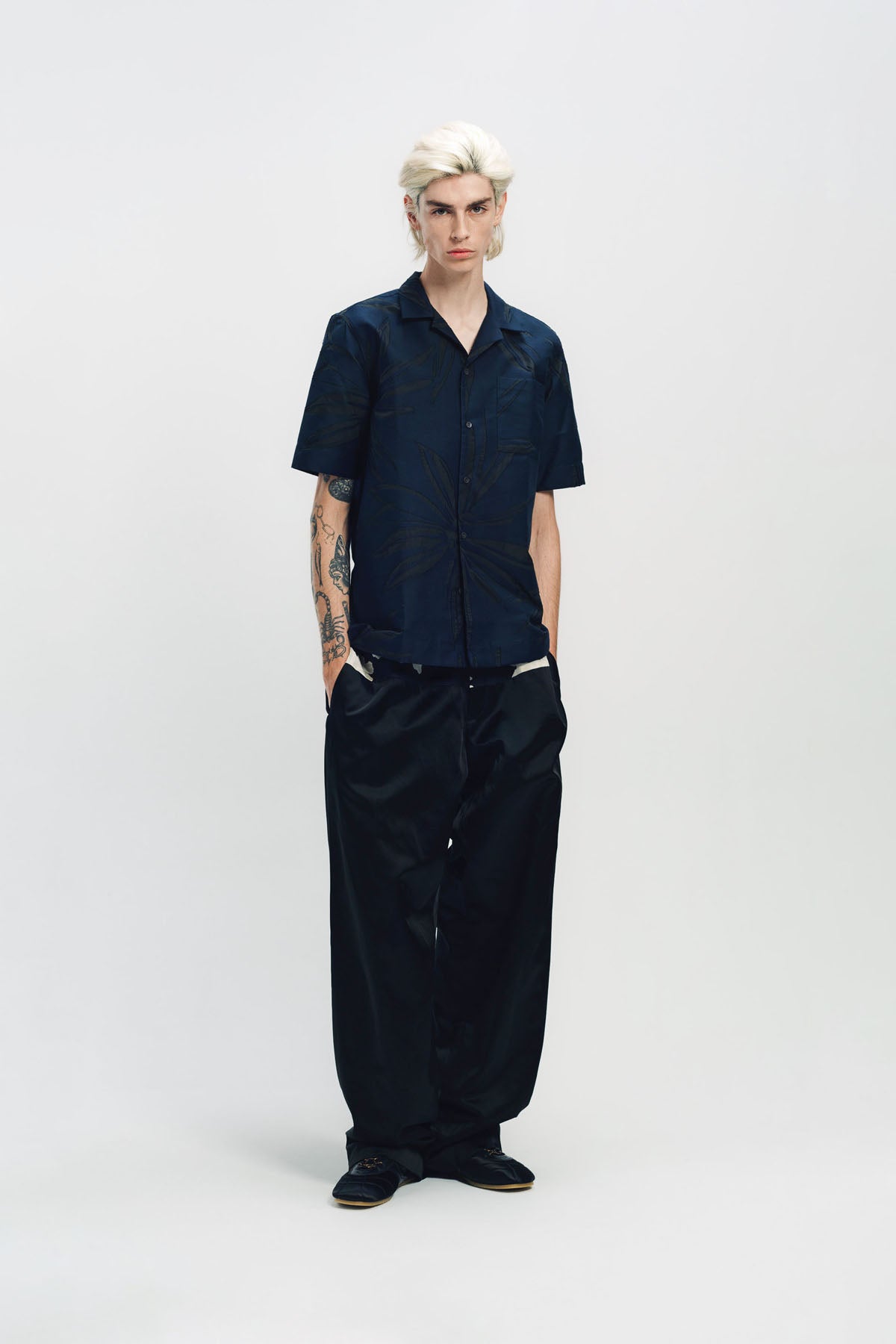 DRIES VAN NOTEN | FLORAL SHORT SLEEVE SHIRT