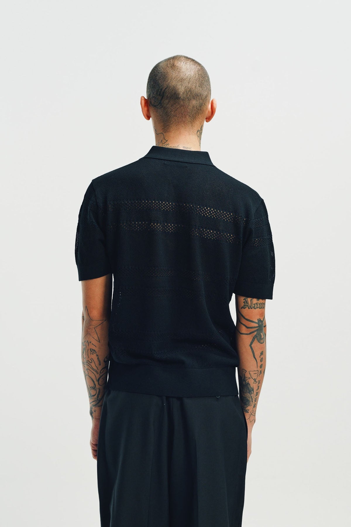 DRIES VAN NOTEN | MESH POLO SHIRT