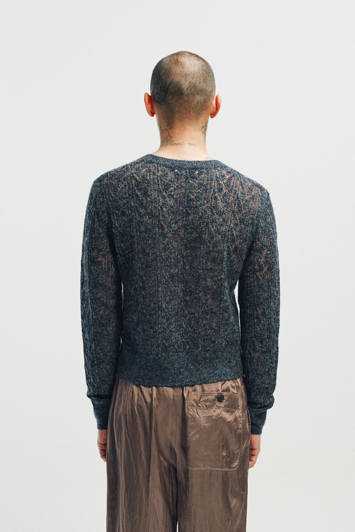 DRIES VAN NOTEN | OPEN KNIT CARDIGAN