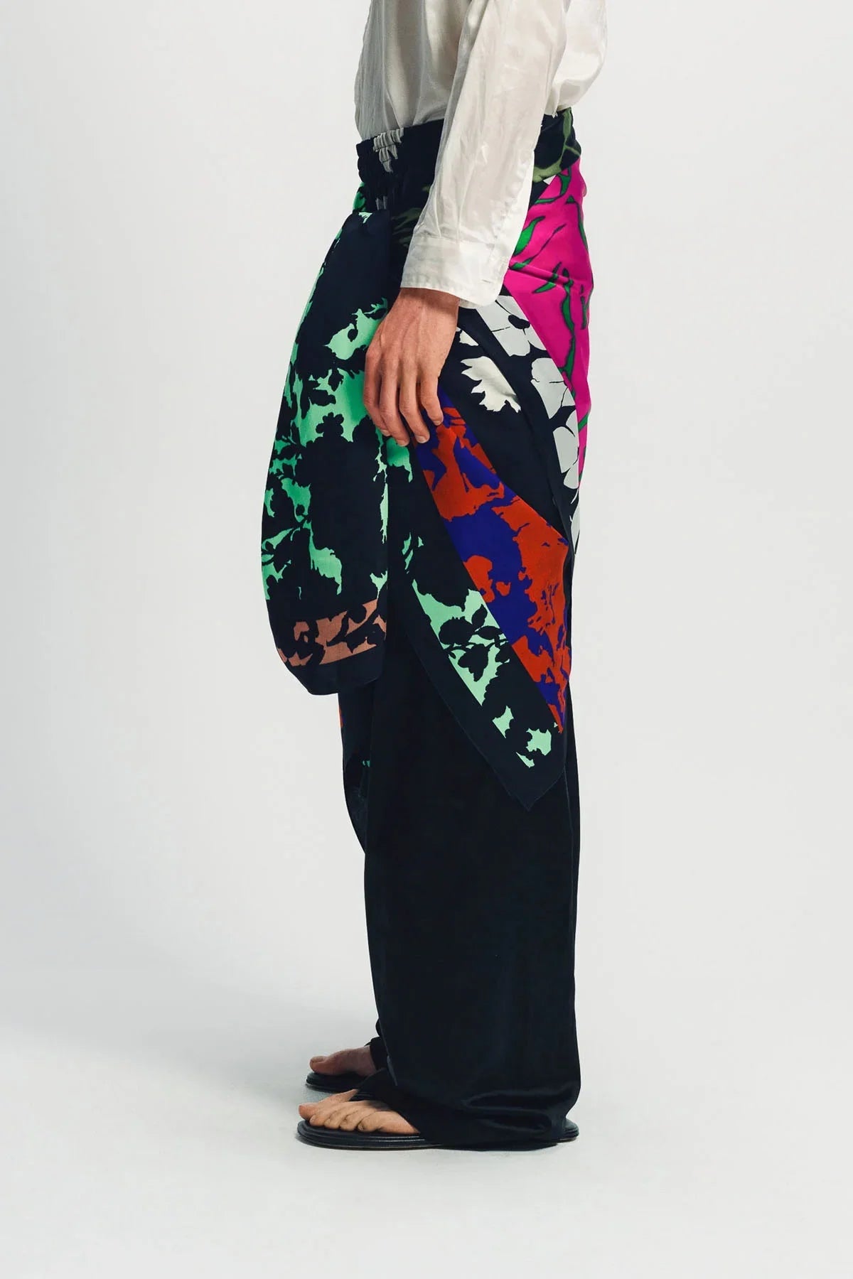 DRIES VAN NOTEN | FLORAL SCARF