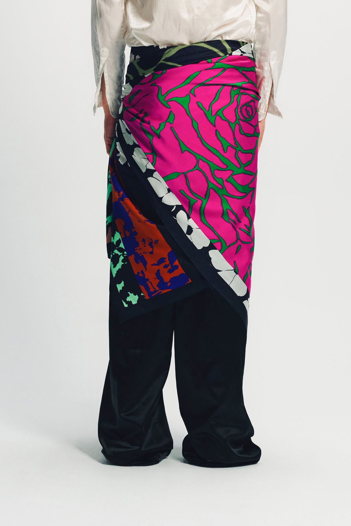 DRIES VAN NOTEN | FLORAL SCARF