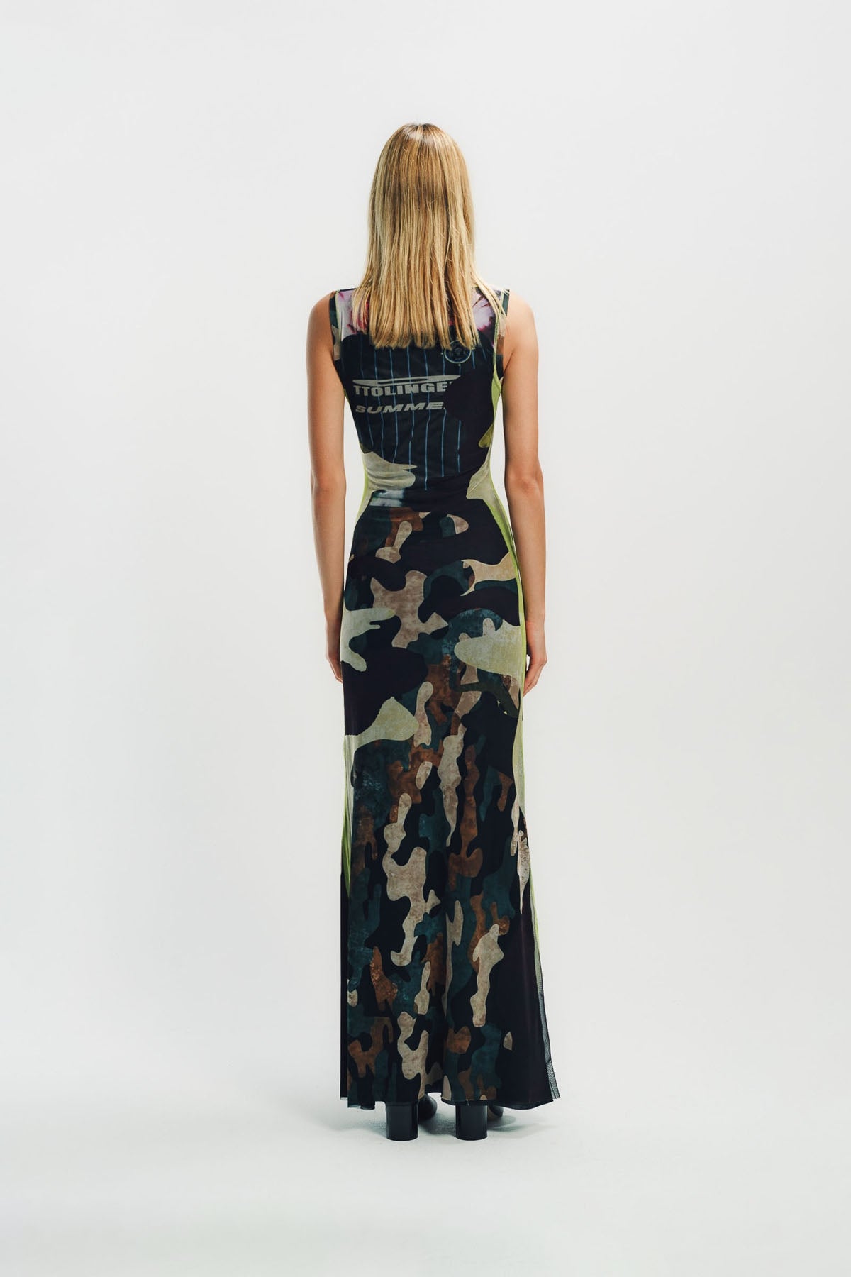 OTTOLINGER | MESH MAXI GOWN