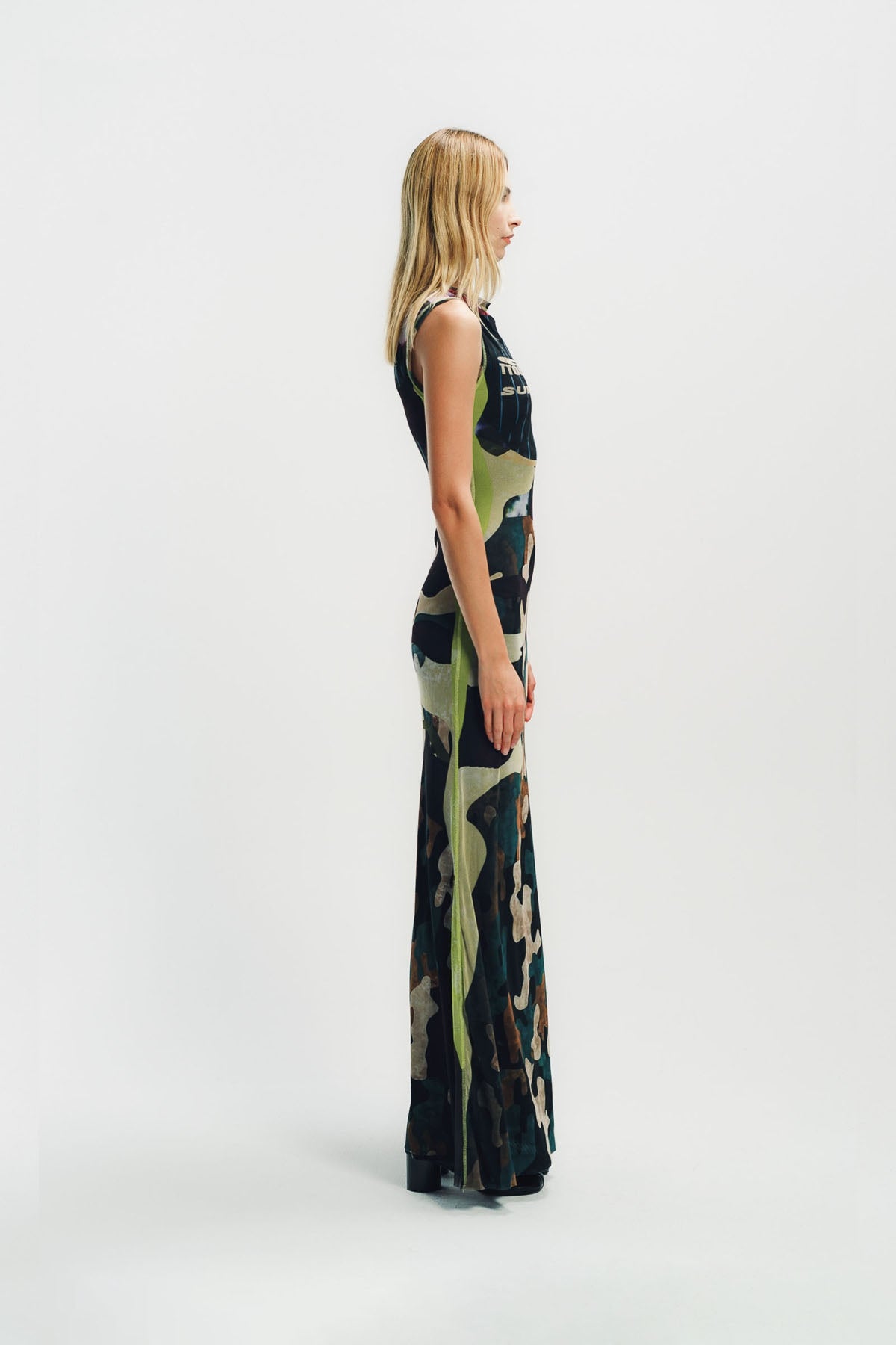 OTTOLINGER | MESH MAXI GOWN