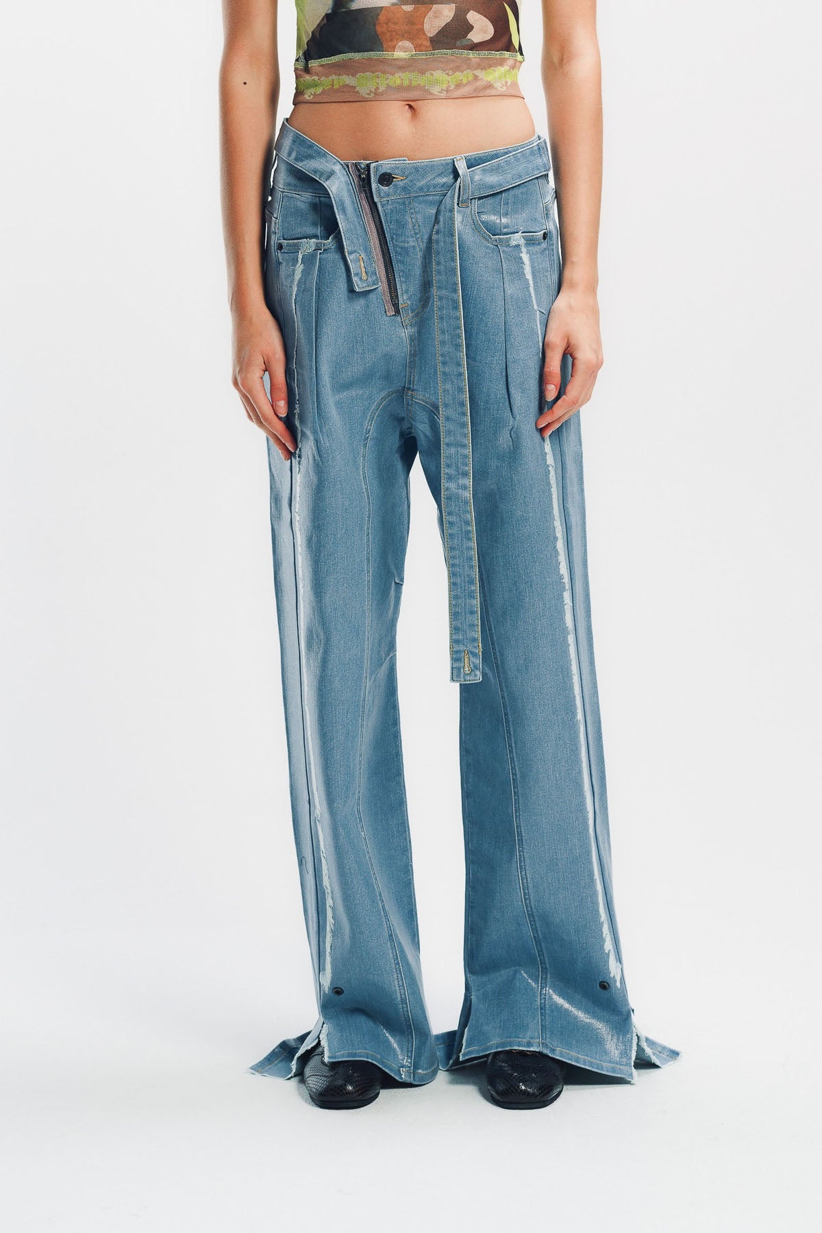 OTTOLINGER | GLAZED BAGGY JEANS