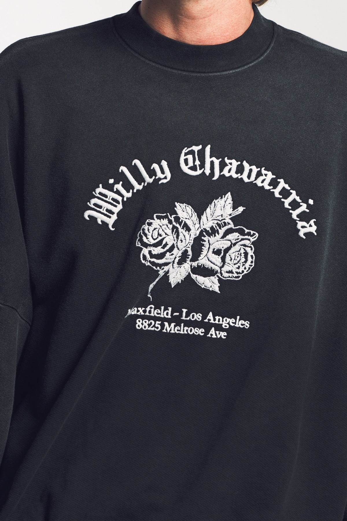 WILLY CHAVARRIA | MAXFIELD FINE FASHIONS HOOLIGAN CREWNECK