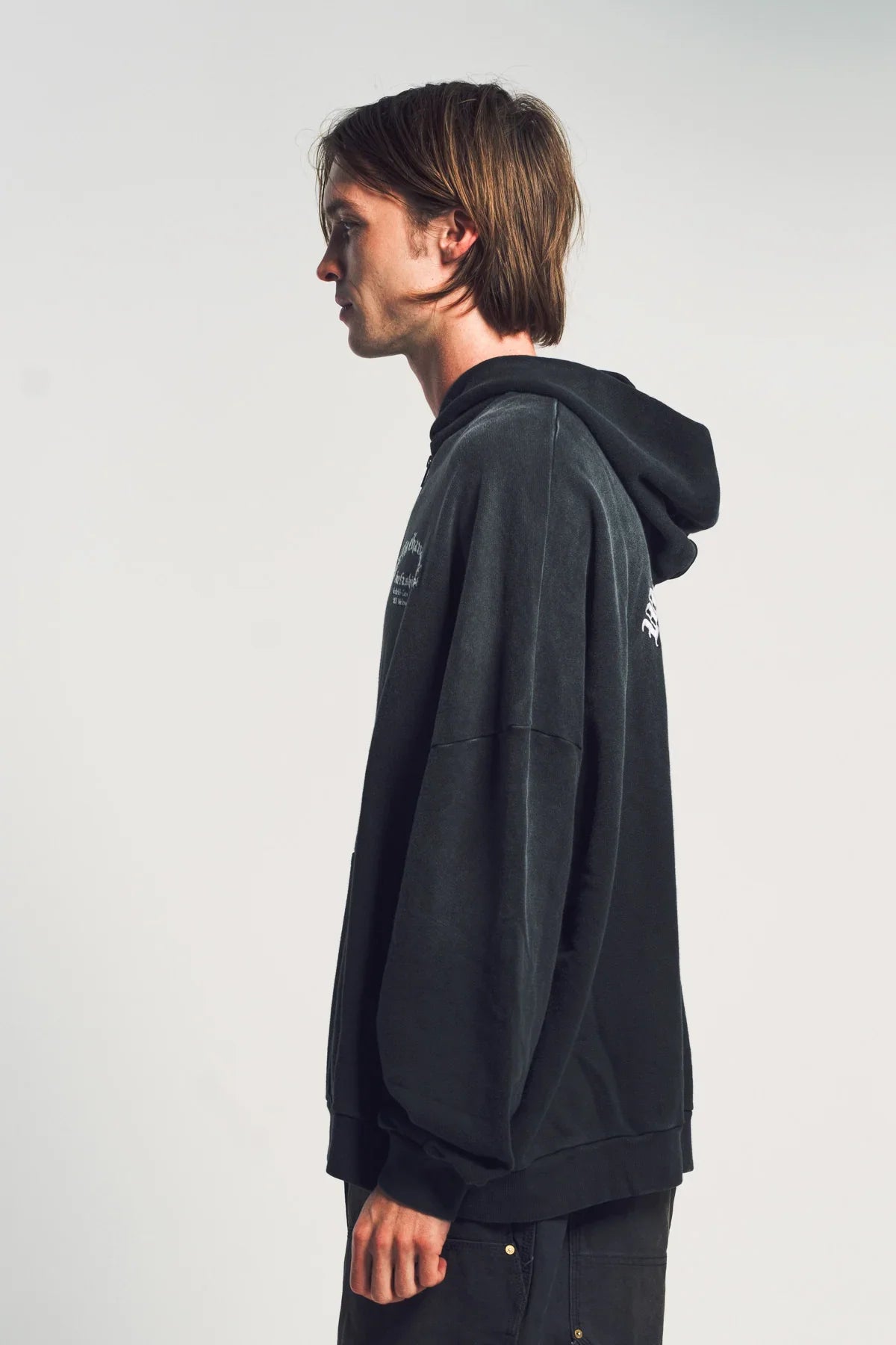 WILLY CHAVARRIA | MAXFIELD FINE FASHIONS HOOLIGAN ZIP-UP HOODIE