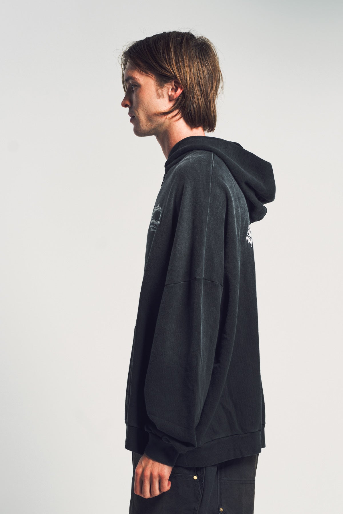 WILLY CHAVARRIA | MAXFIELD FINE FASHIONS HOOLIGAN ZIP-UP HOODIE
