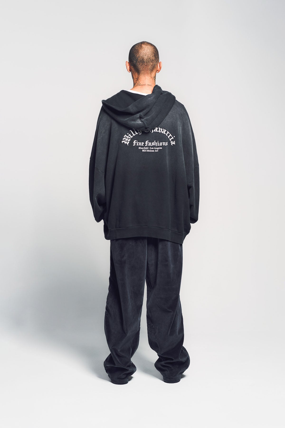 WILLY CHAVARRIA | MAXFIELD FINE FASHIONS HOOLIGAN ZIP-UP HOODIE