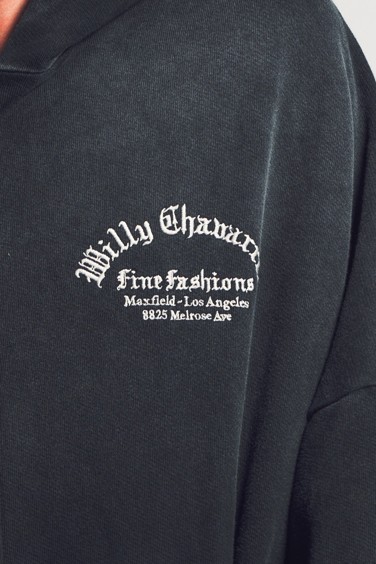 WILLY CHAVARRIA | MAXFIELD FINE FASHIONS HOOLIGAN ZIP-UP HOODIE
