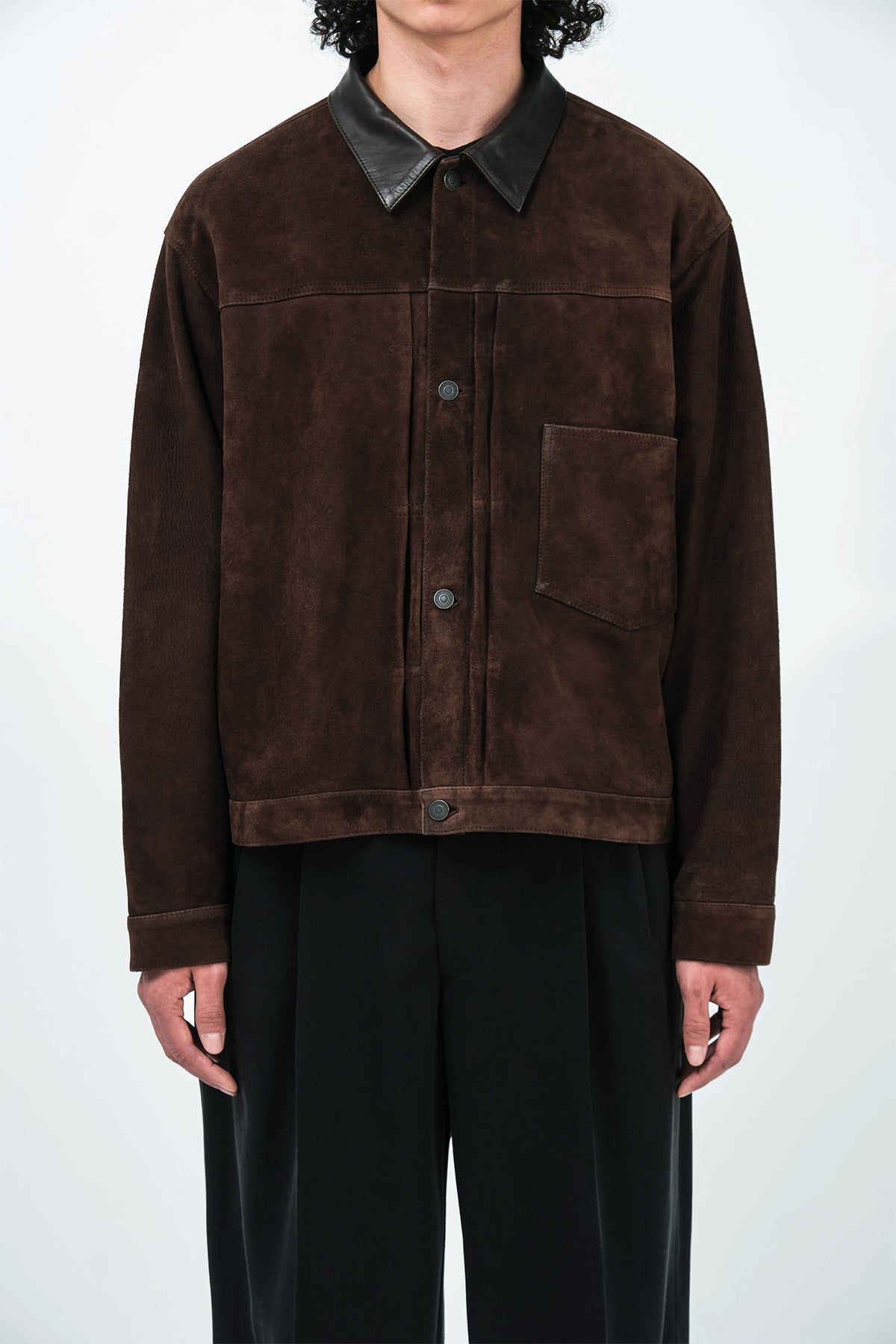 A.PRESSE | VINTAGE SUEDE LEATHER 1ST TYPE JACKET
