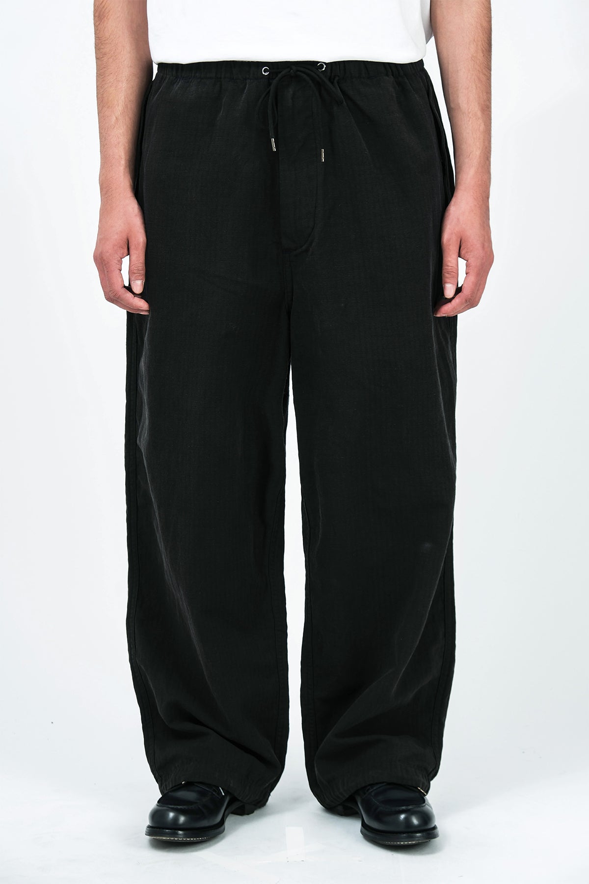 A.PRESSE | WASHED COTTON SILK LINEN HBT M-51 OVER PANTS