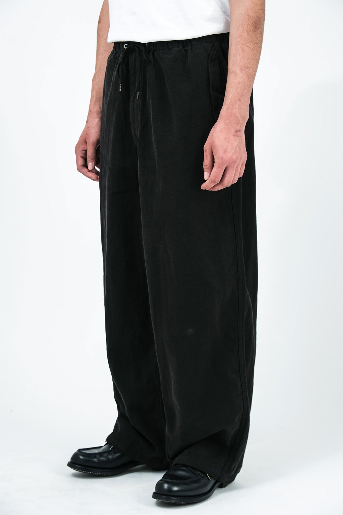 A.PRESSE | WASHED COTTON SILK LINEN HBT M-51 OVER PANTS