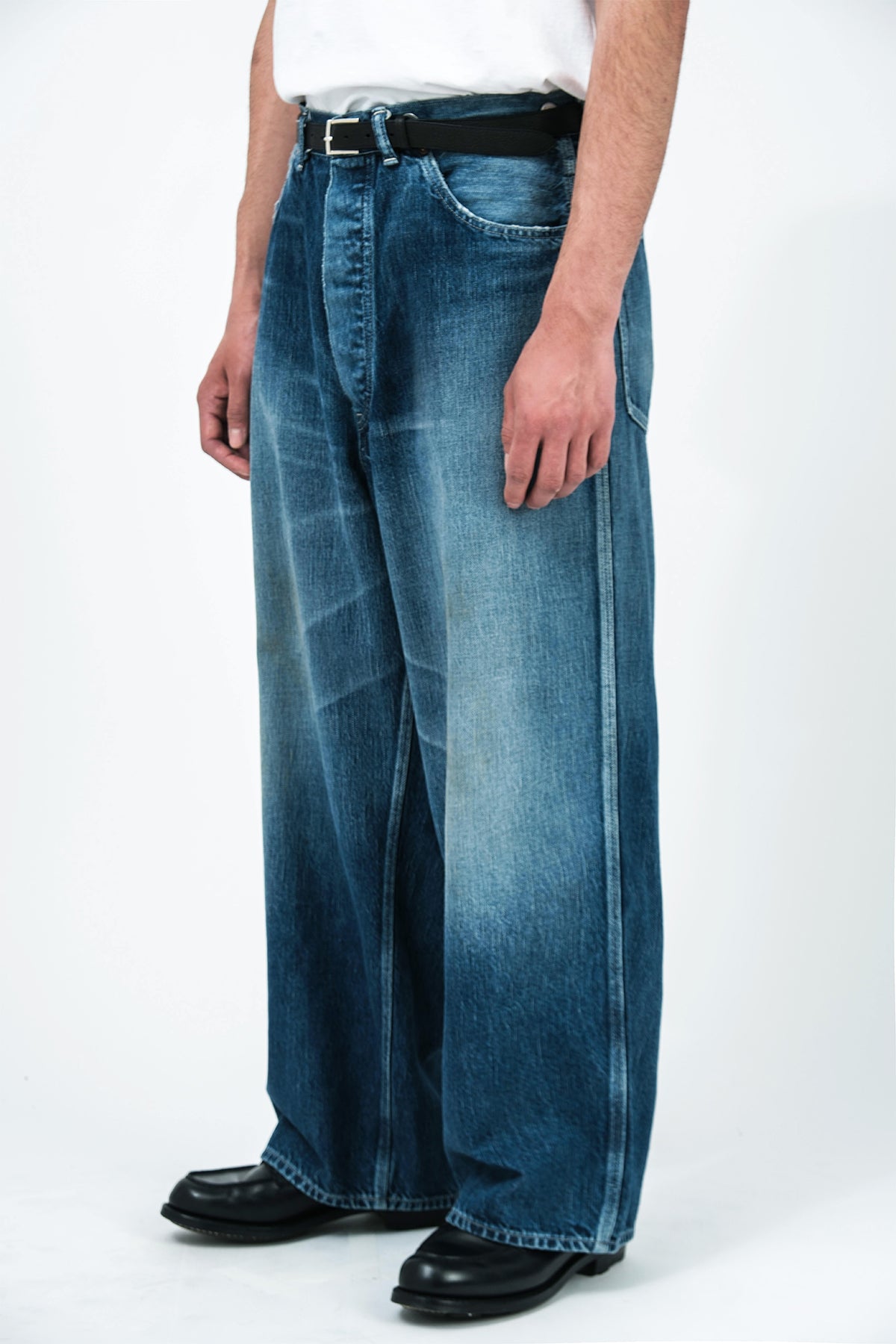 A.PRESSE | VINTAGE DENIM LOGGER PANTS