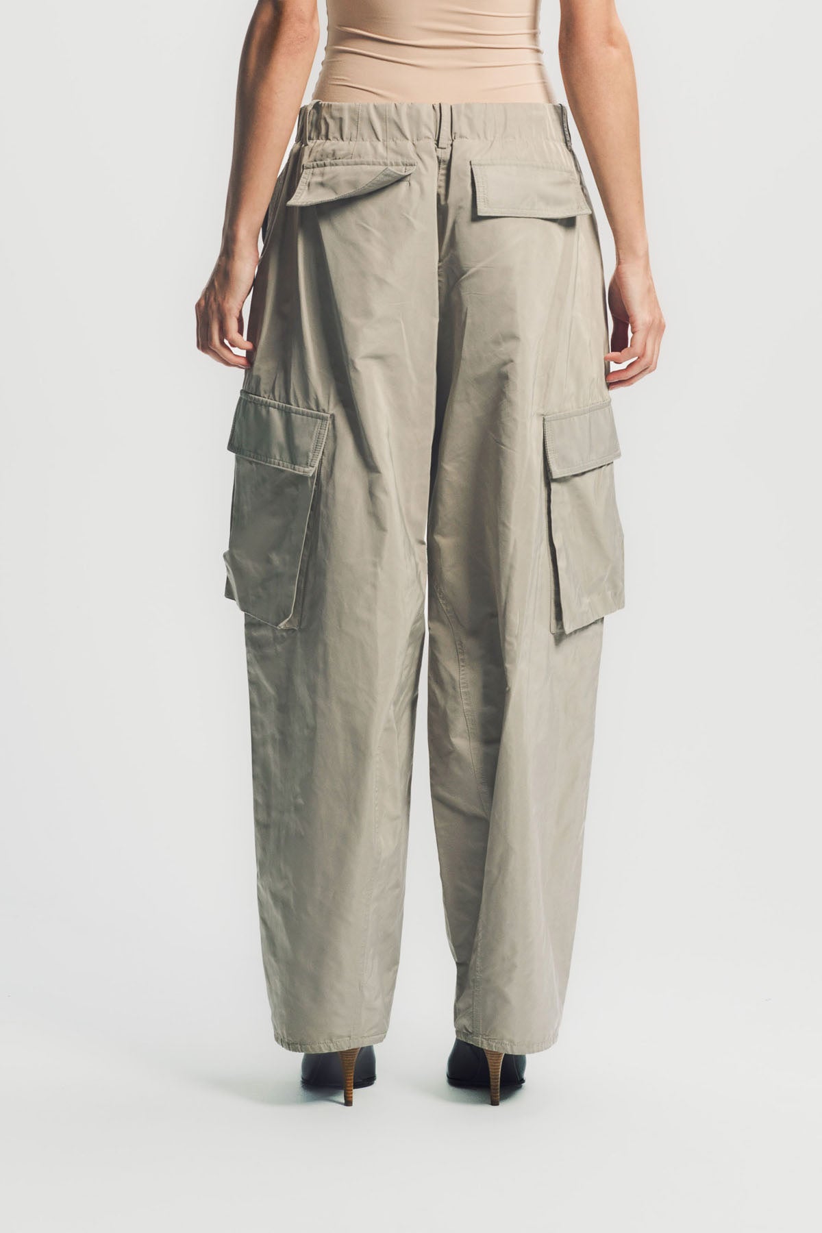 ALAÏA | SILK RADZIMIR CARGO PANTS