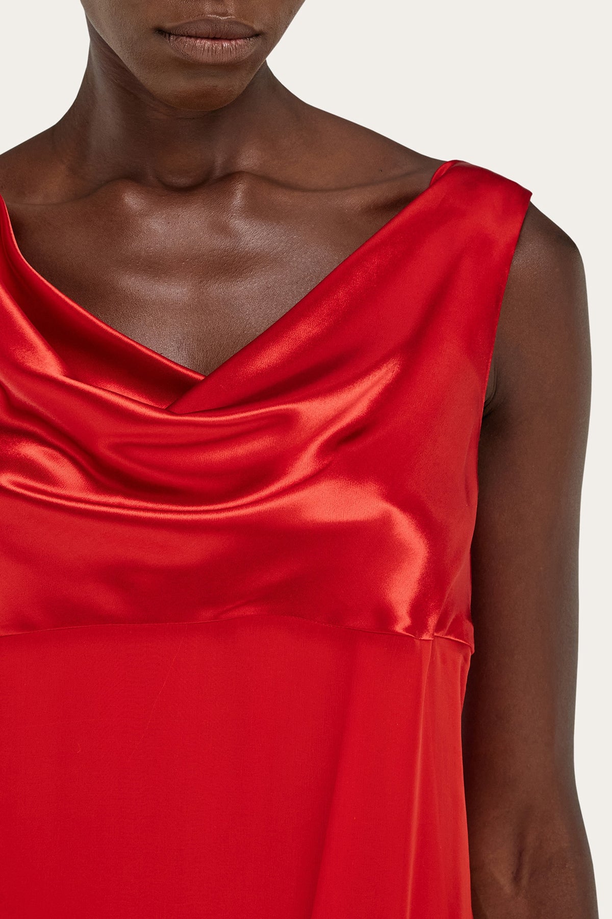 FERRAGAMO | SILK CHIFFON DRESS