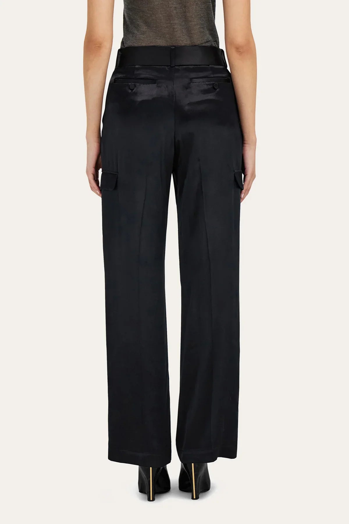 FERRAGAMO | SATIN TROUSER