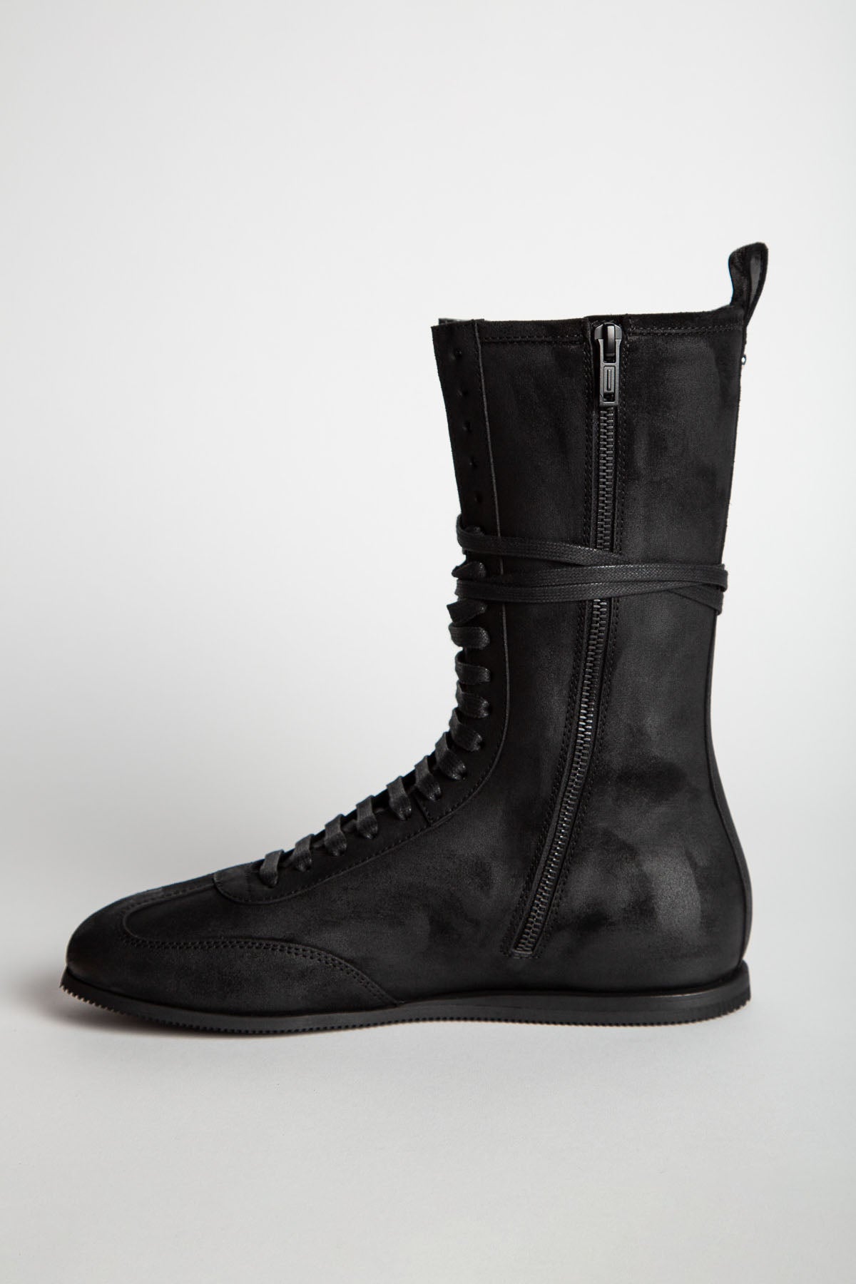 ANN DEMEULEMEESTER | FIDES HIGH-TOP BOXING SNEAKERS