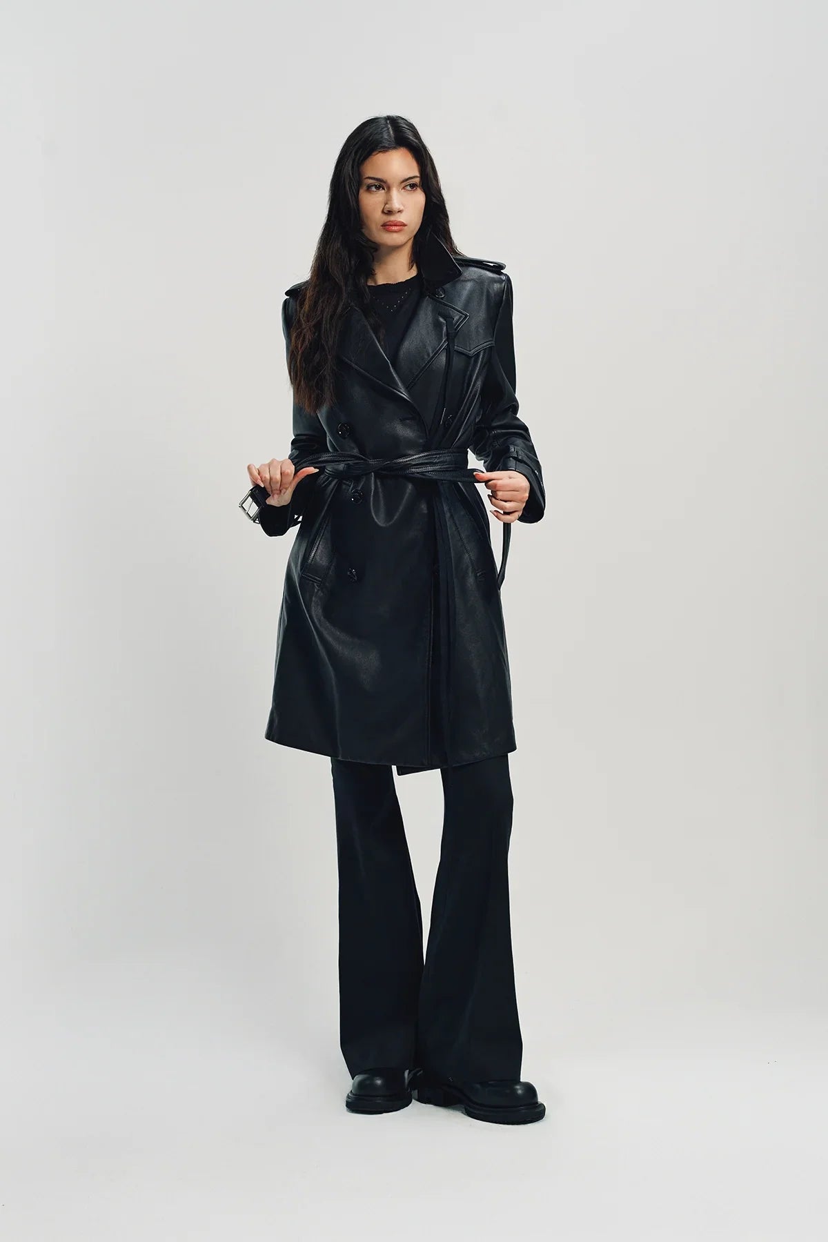 ANN DEMEULEMEESTER | EDA FITTED DOUBLE BREASTED COAT
