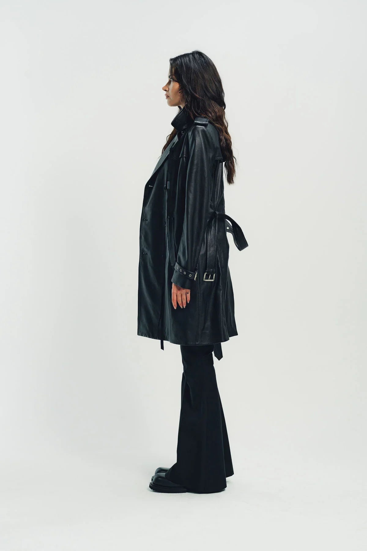 ANN DEMEULEMEESTER | EDA FITTED DOUBLE BREASTED COAT