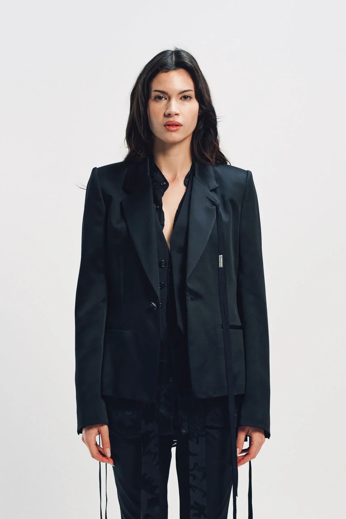 ANN DEMEULEMEESTER | AGGY FITTED TAILORED JACKET