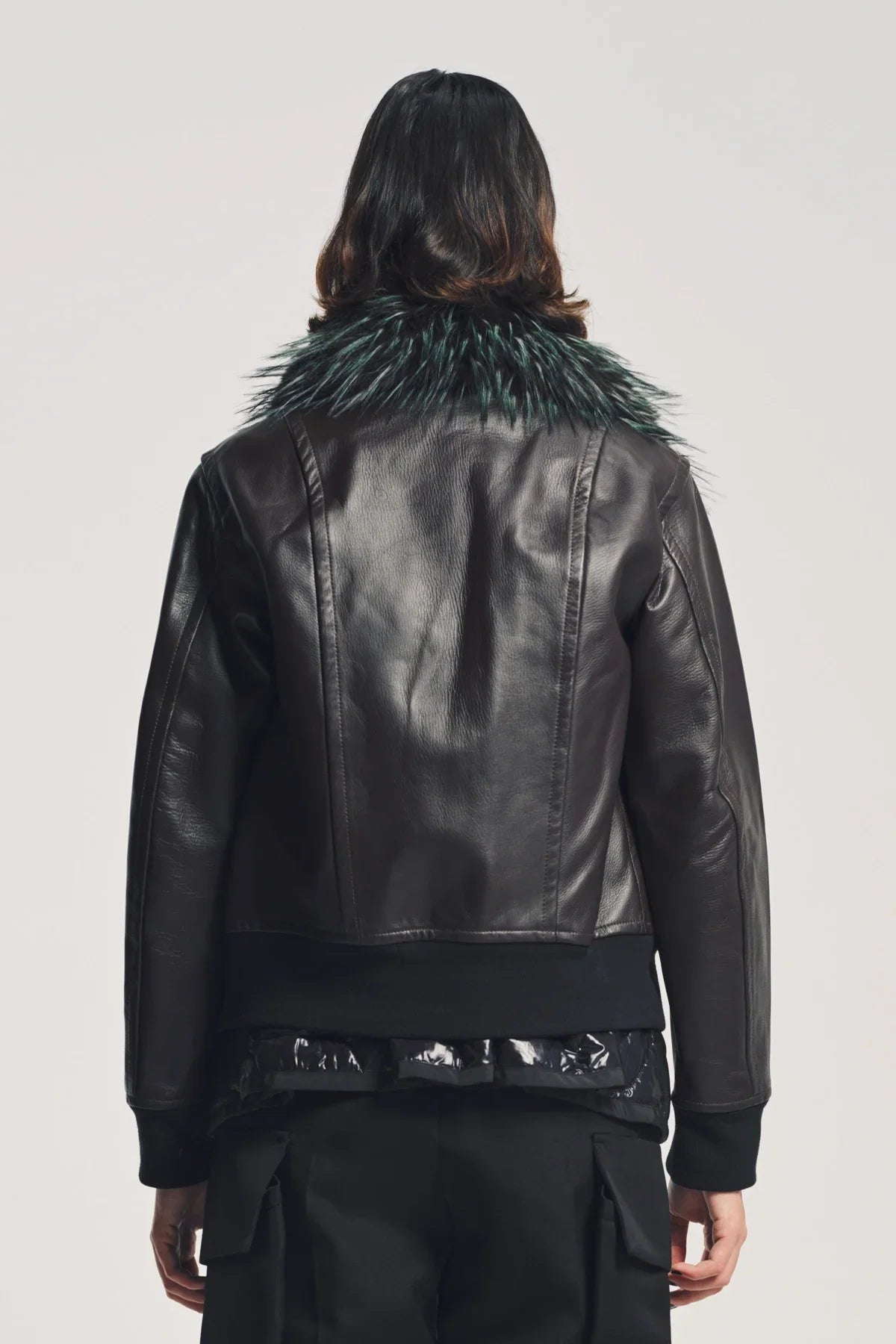 SACAI | LEATHER BLOUSON