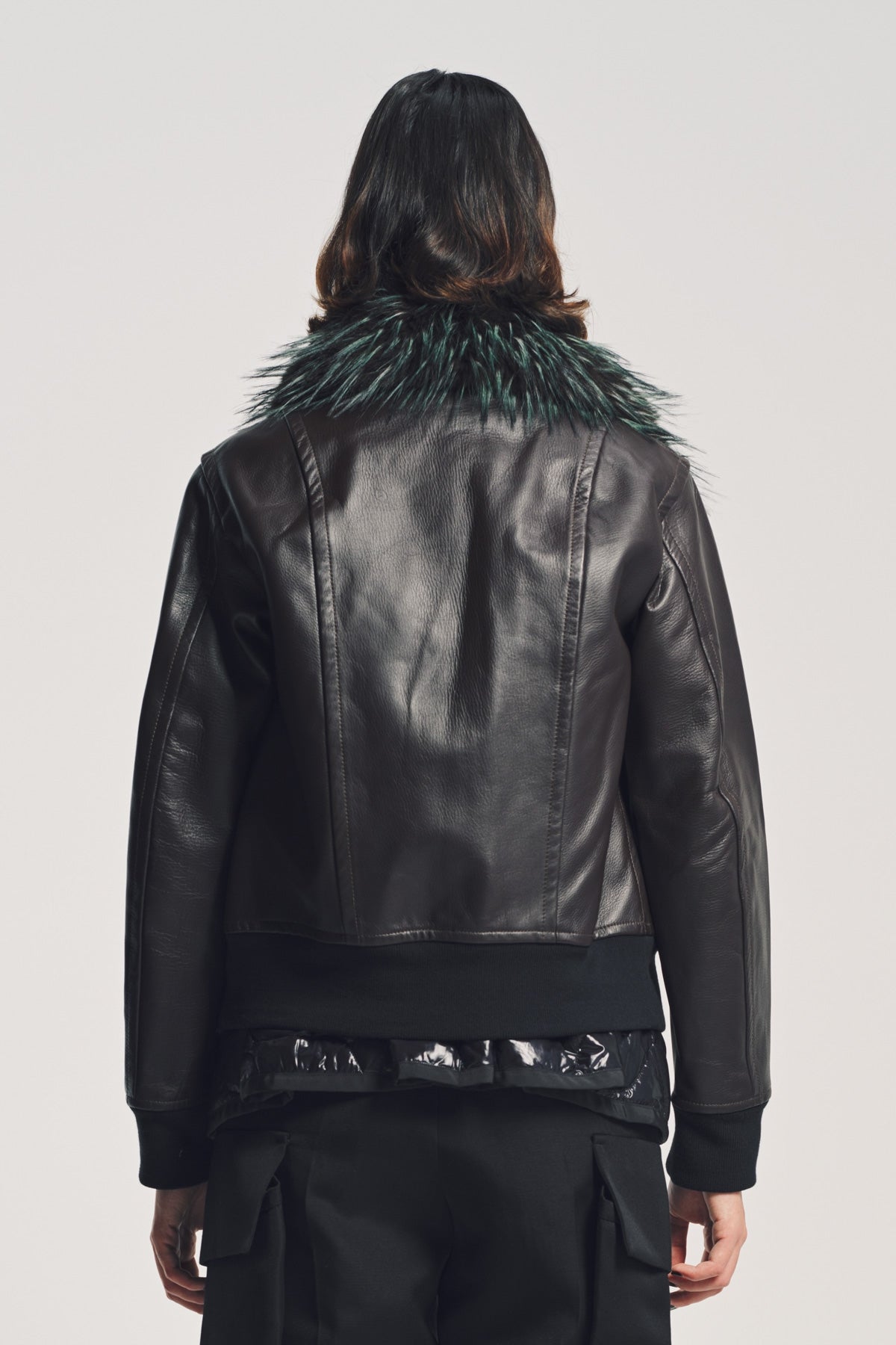 SACAI | LEATHER BLOUSON