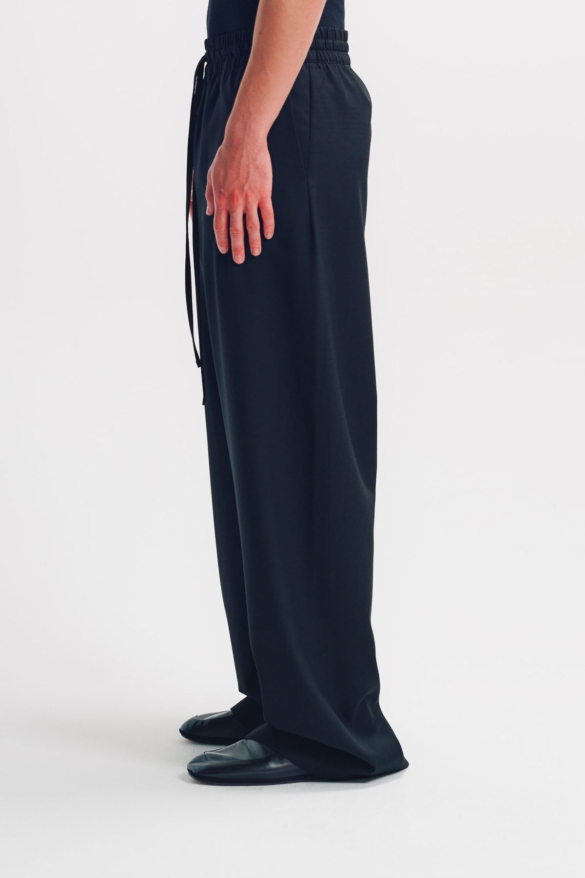 Fear of God | Wool Ripstop Wide Leg Drawstring Pants