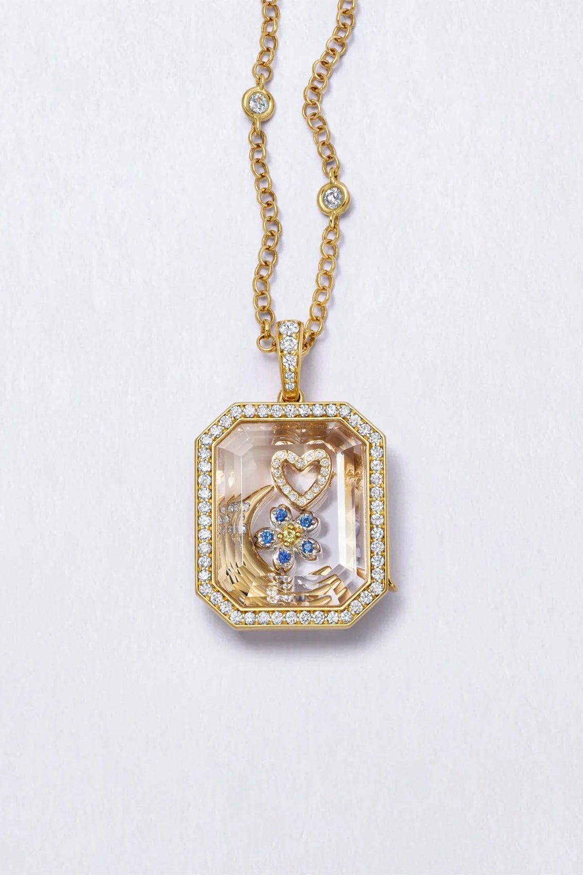 LOQUET LONDON | CRESCENT MOON CHARM